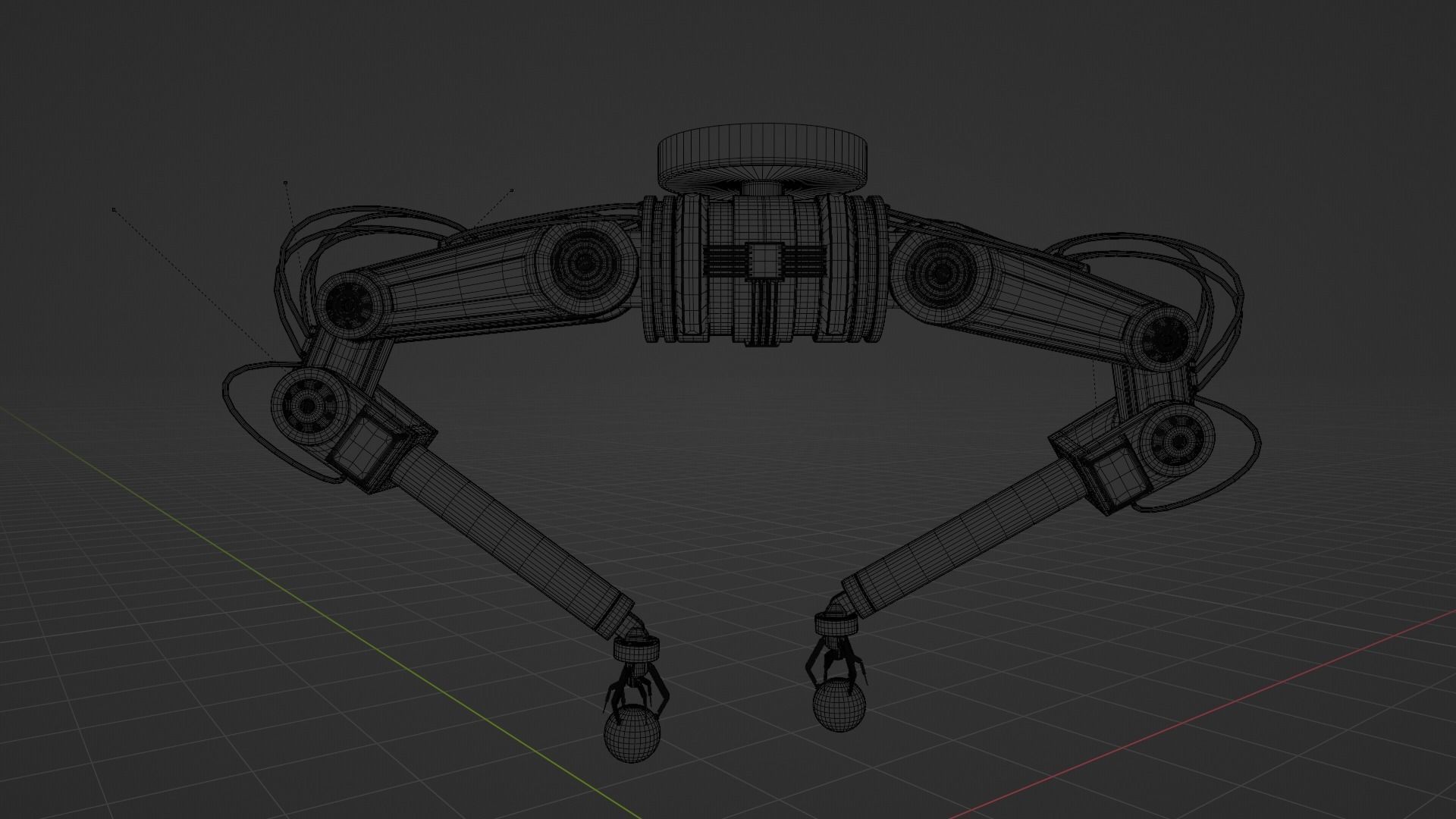 Robot Arm Model 3D model_3