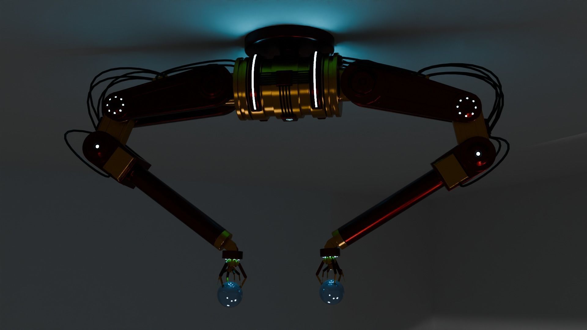 Robot Arm Model 3D model_1