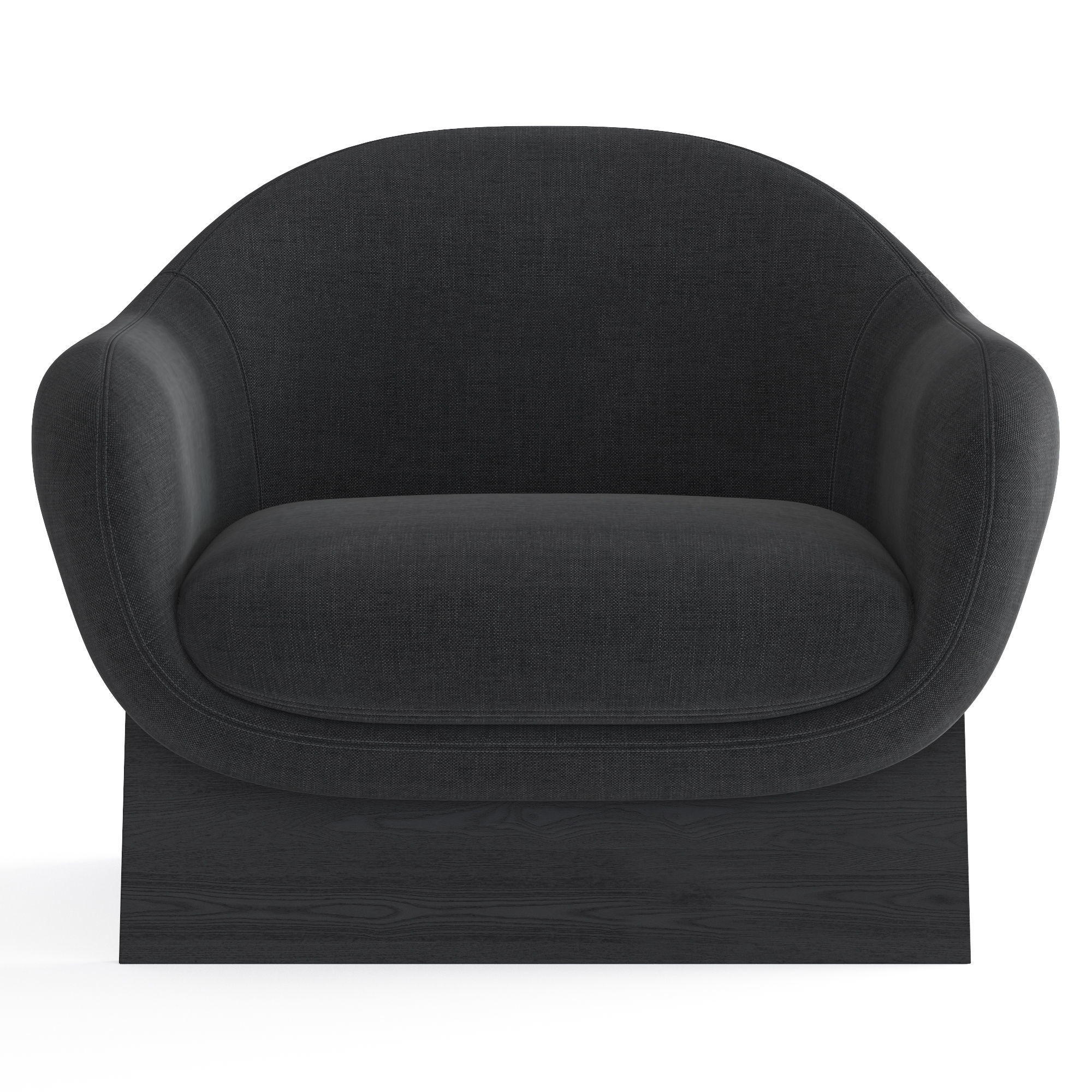 Bonaldo Boolean armchair 3D model_3