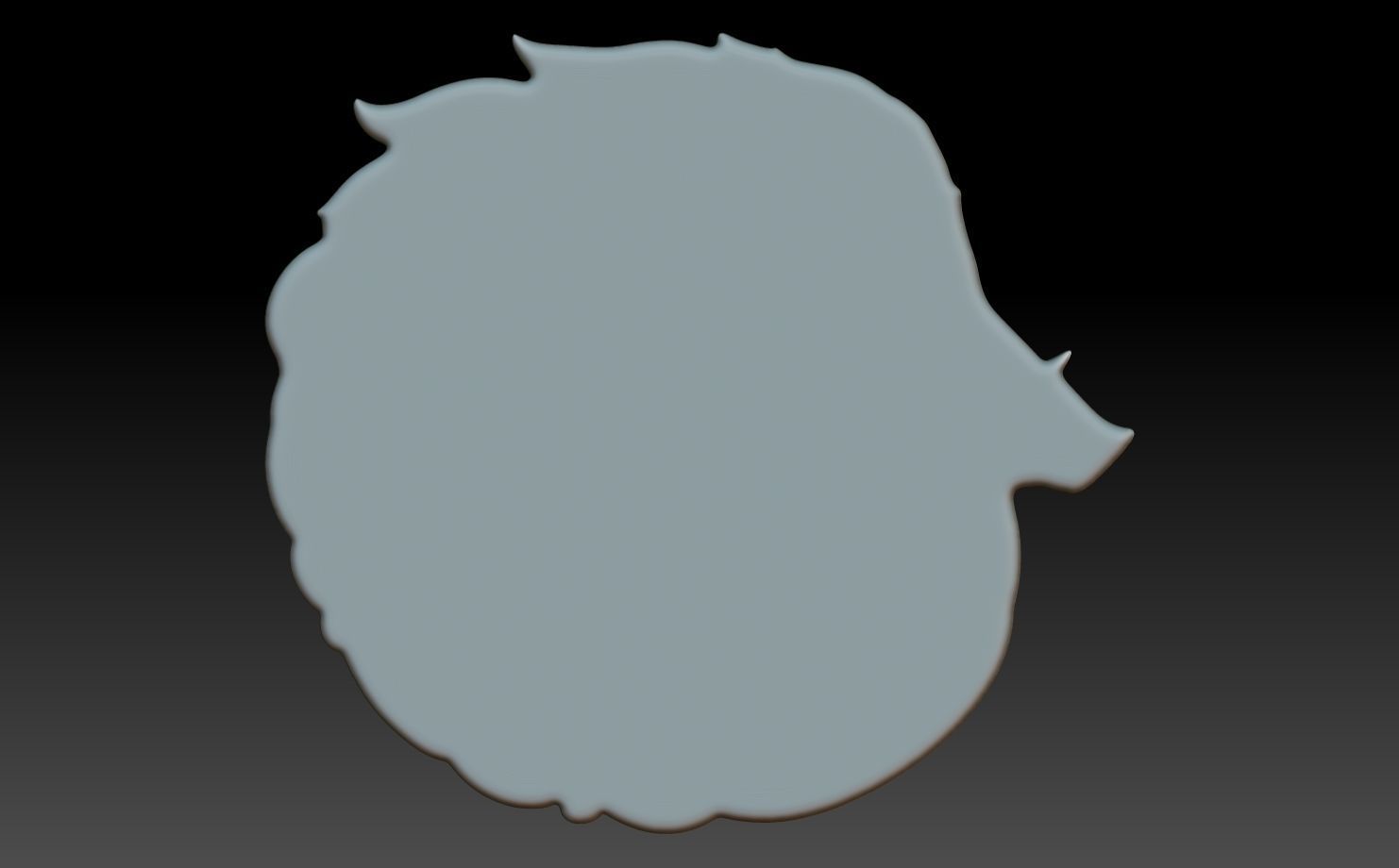 Boar Basrelief 240530 3D print model_5