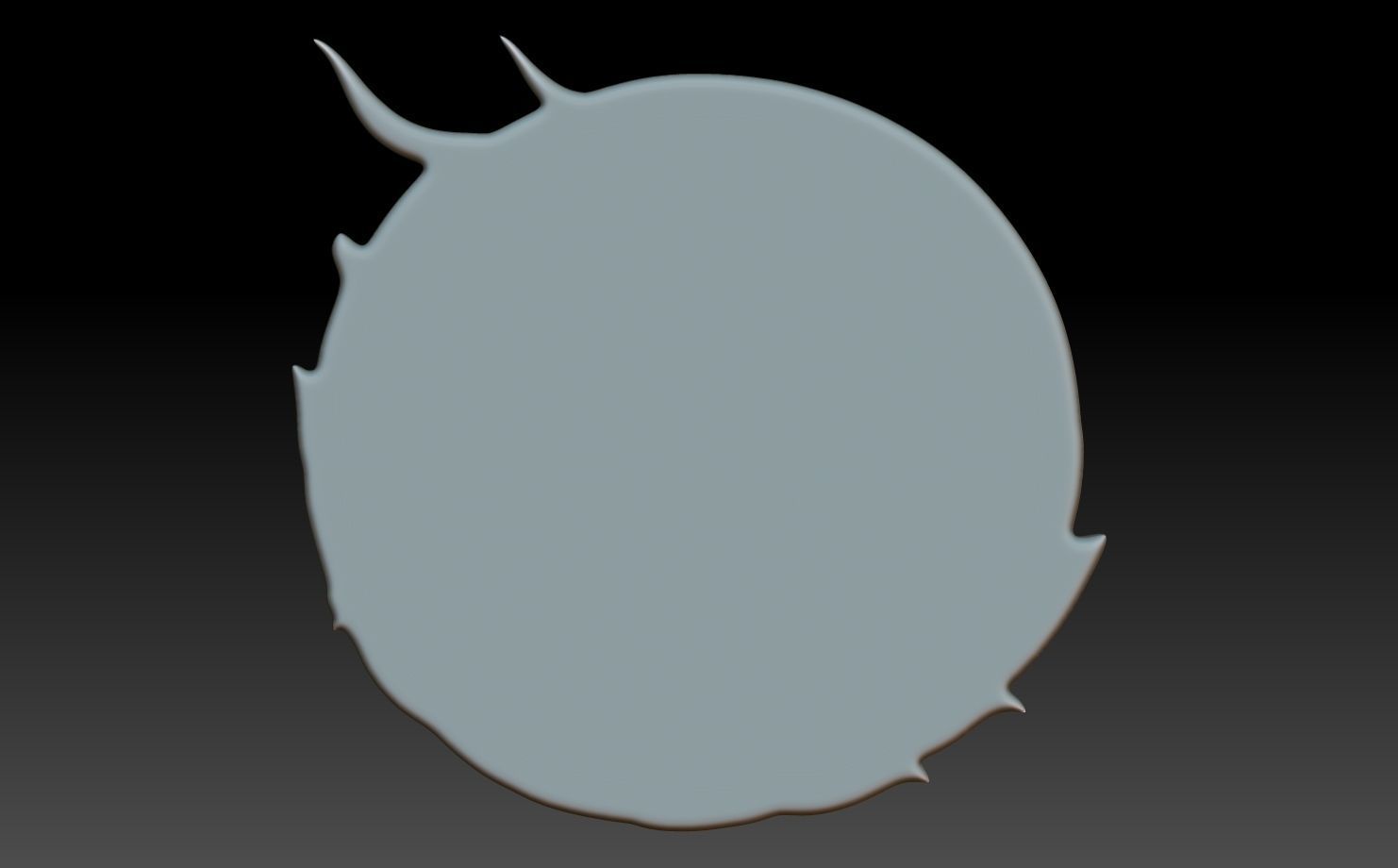 Antelope Basrelief 240530 3D print model_5