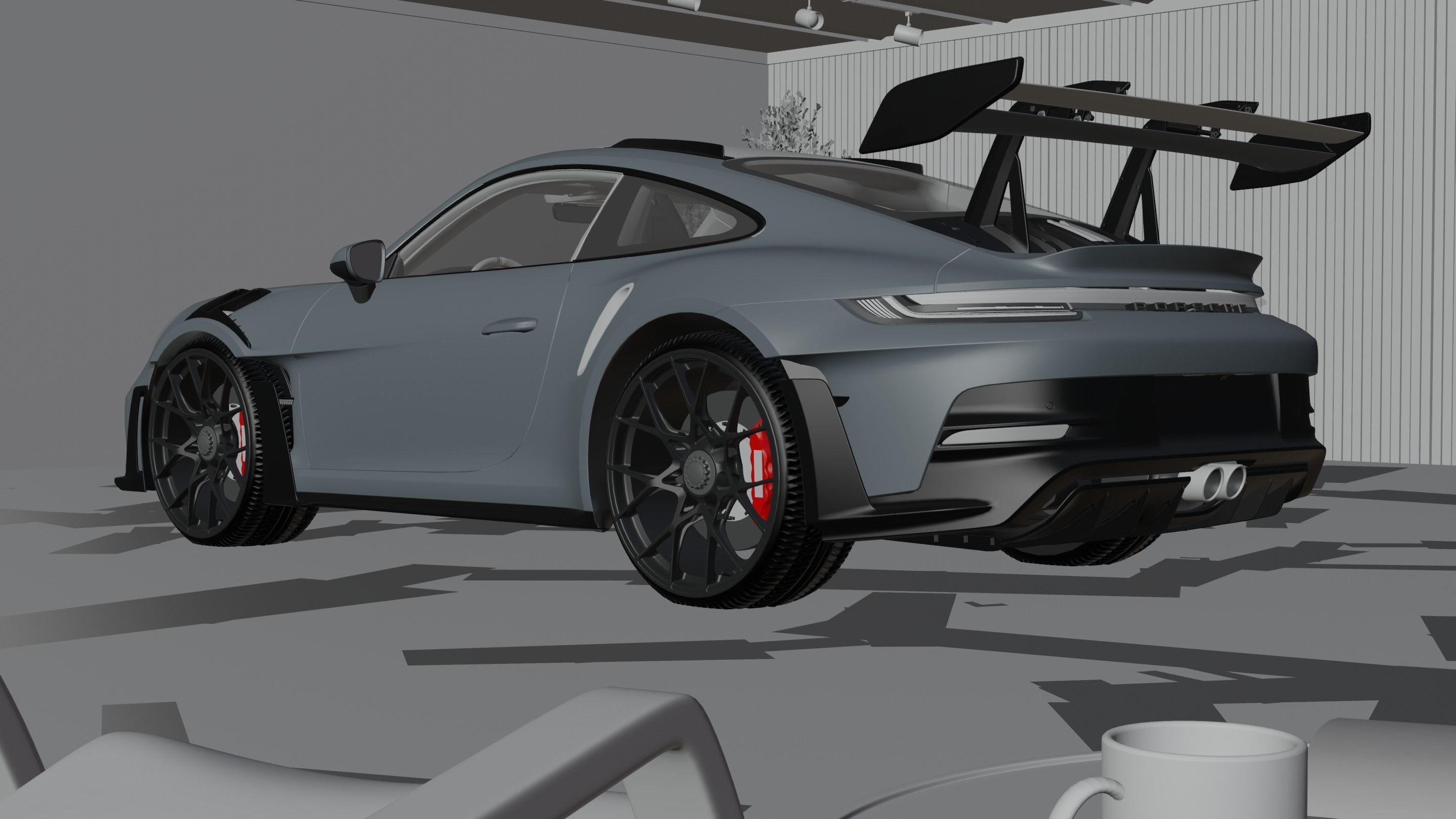 Porsche 911 GT3 RS 3D model_3