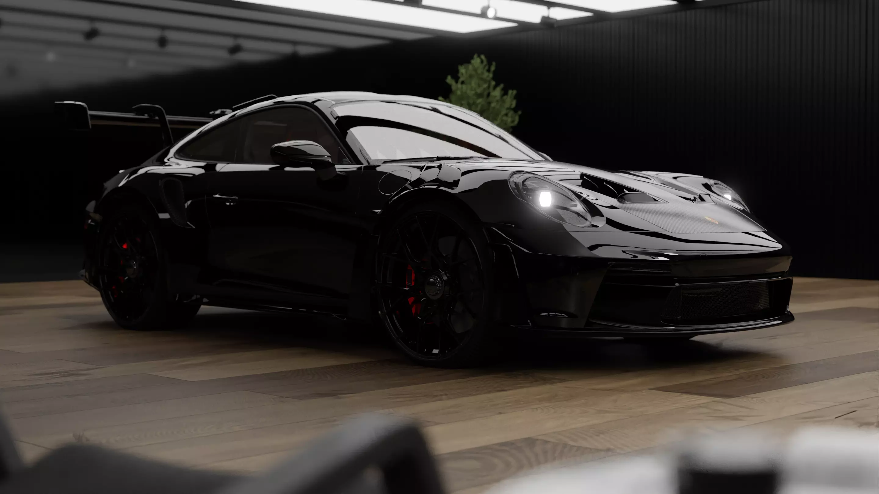 Porsche 911 GT3 RS 3D model_0