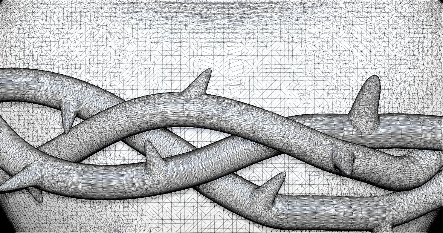 Sacred Heart of Jesus 3D Print Model 3D print model_32