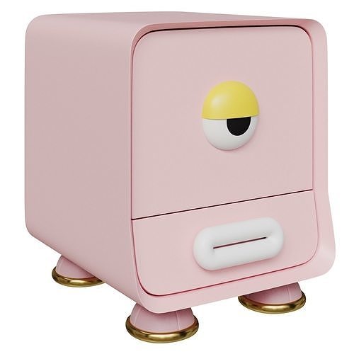 One Eyed Child Night Stand 3D model