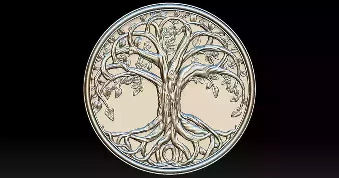 Tree of Life 2 3D print model