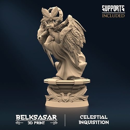 Inquisition Jury B Nude 3D print model