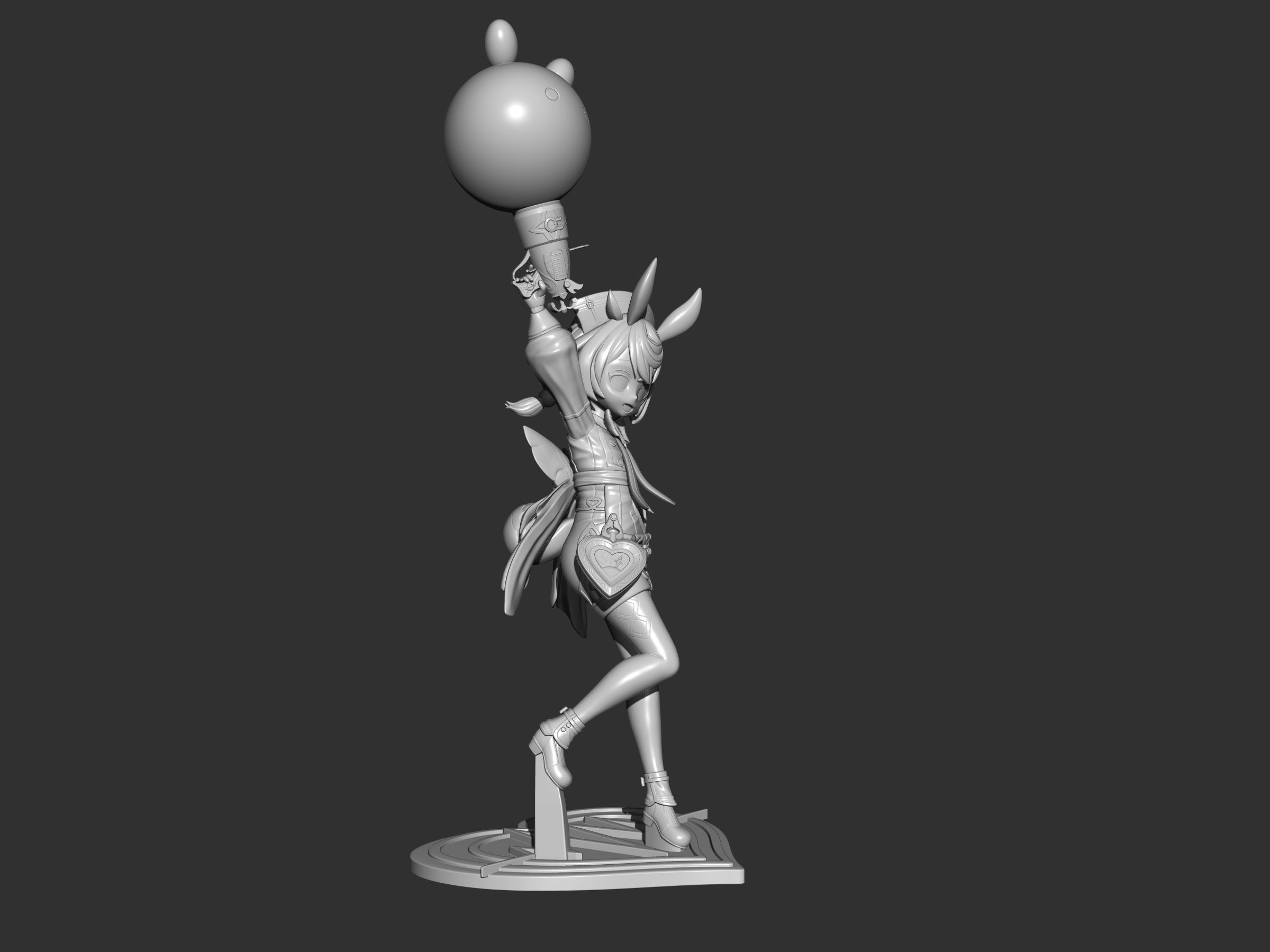 Sigewinne figure 3d 3D print model_12