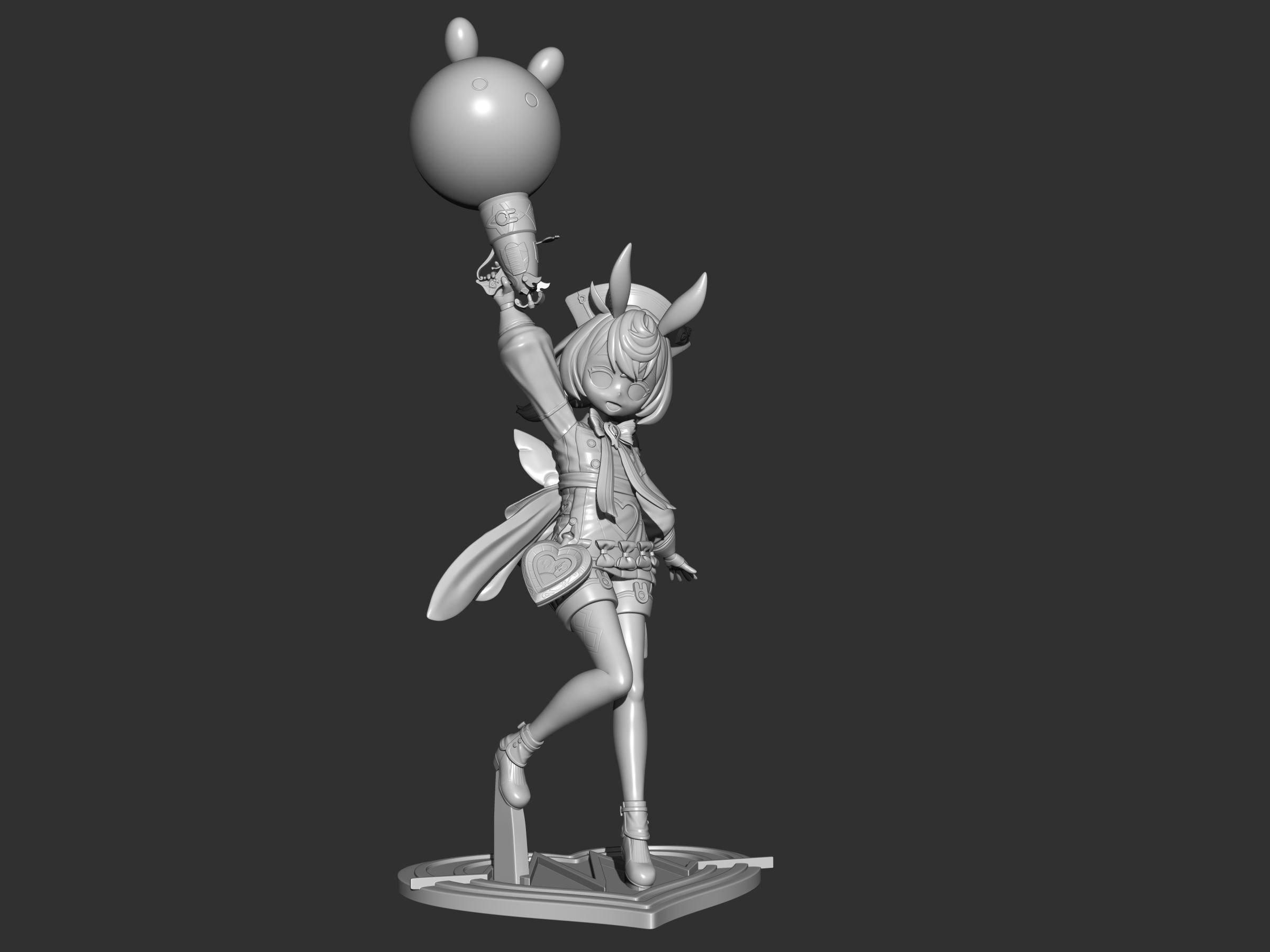 Sigewinne figure 3d 3D print model_9