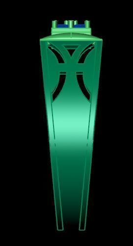 men wedding ring 3D print model_12