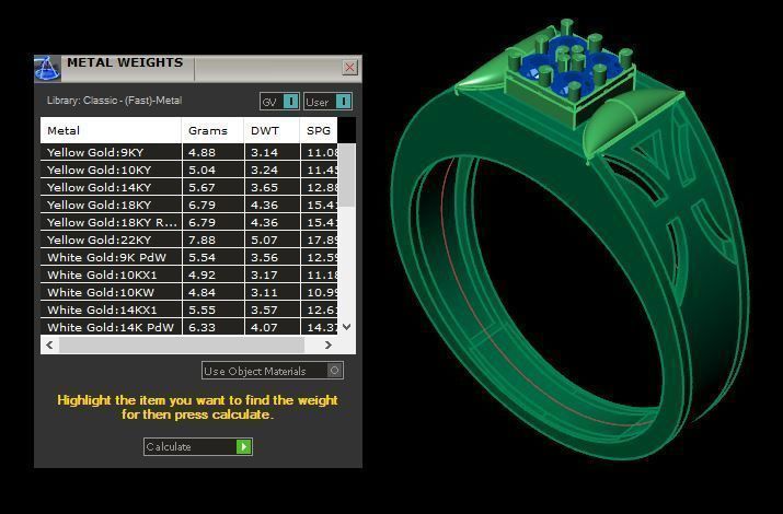men wedding ring 3D print model_16