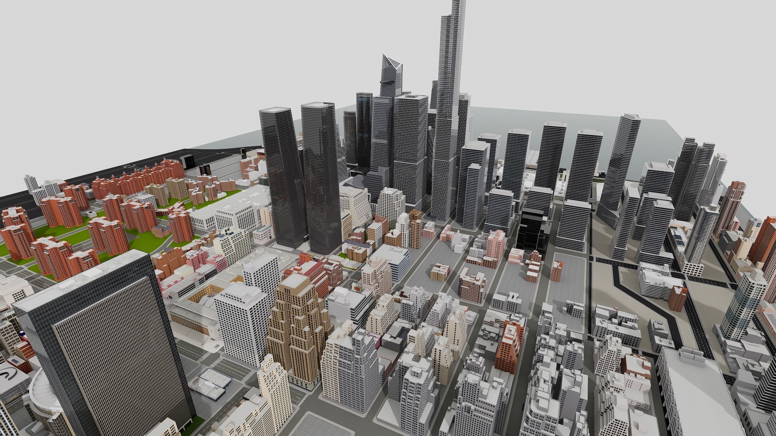 Midtown Manhattan New York 3D model_8