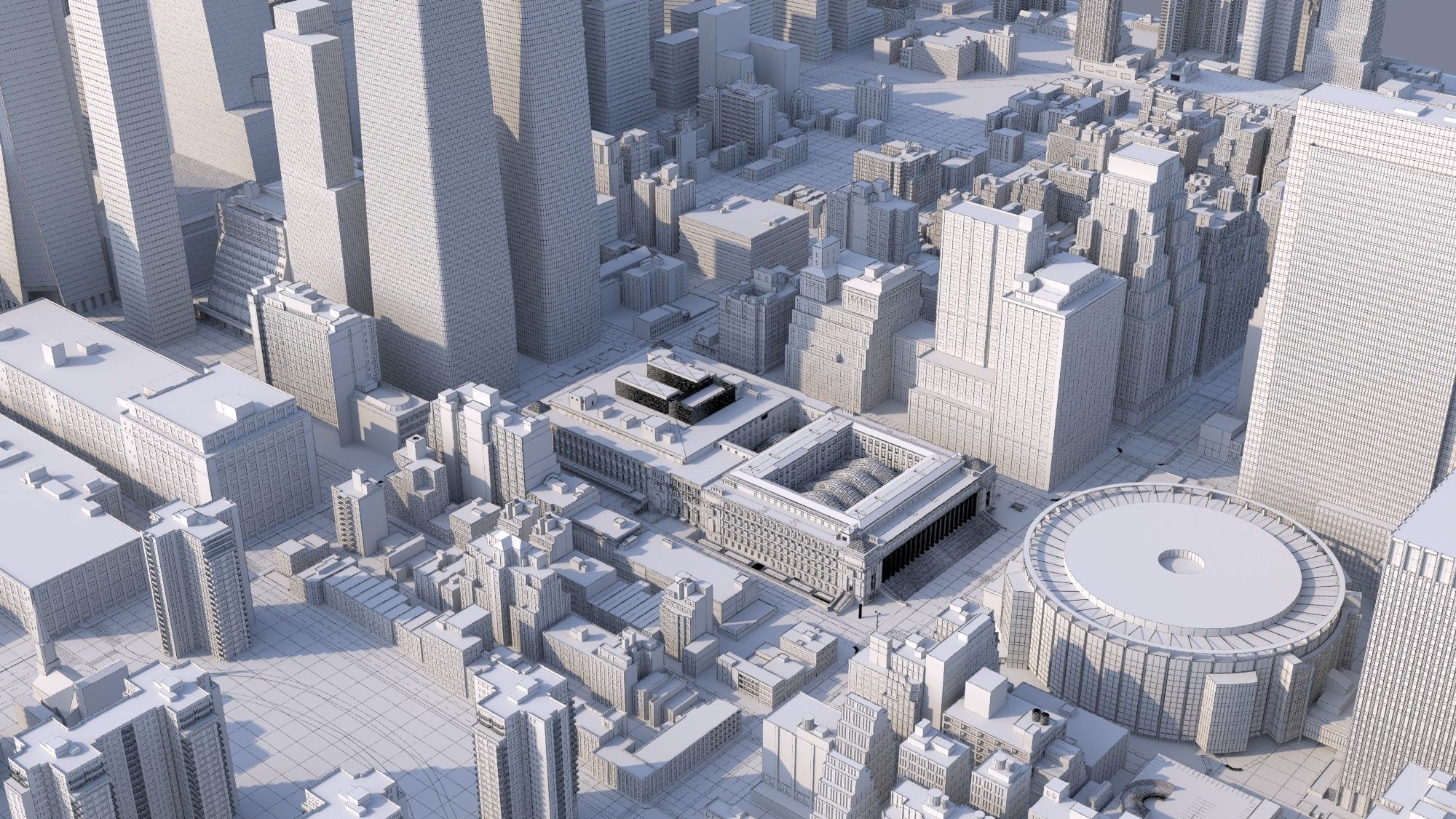 Midtown Manhattan New York 3D model_11