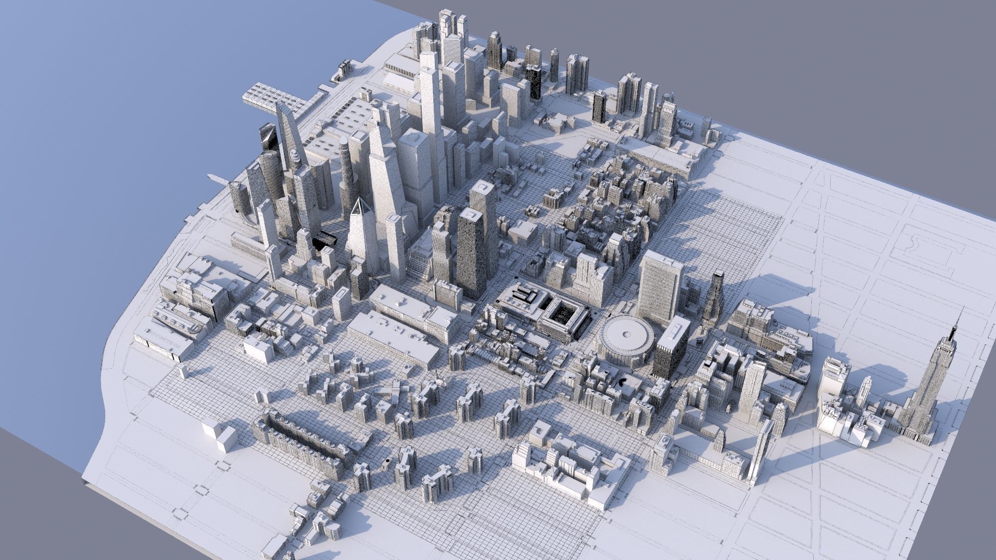 Midtown Manhattan New York 3D model_15