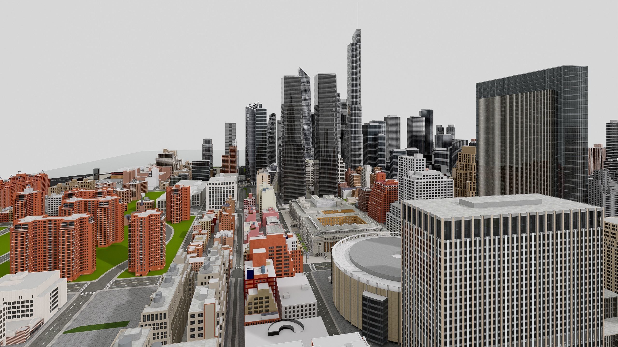 Midtown Manhattan New York 3D model_9