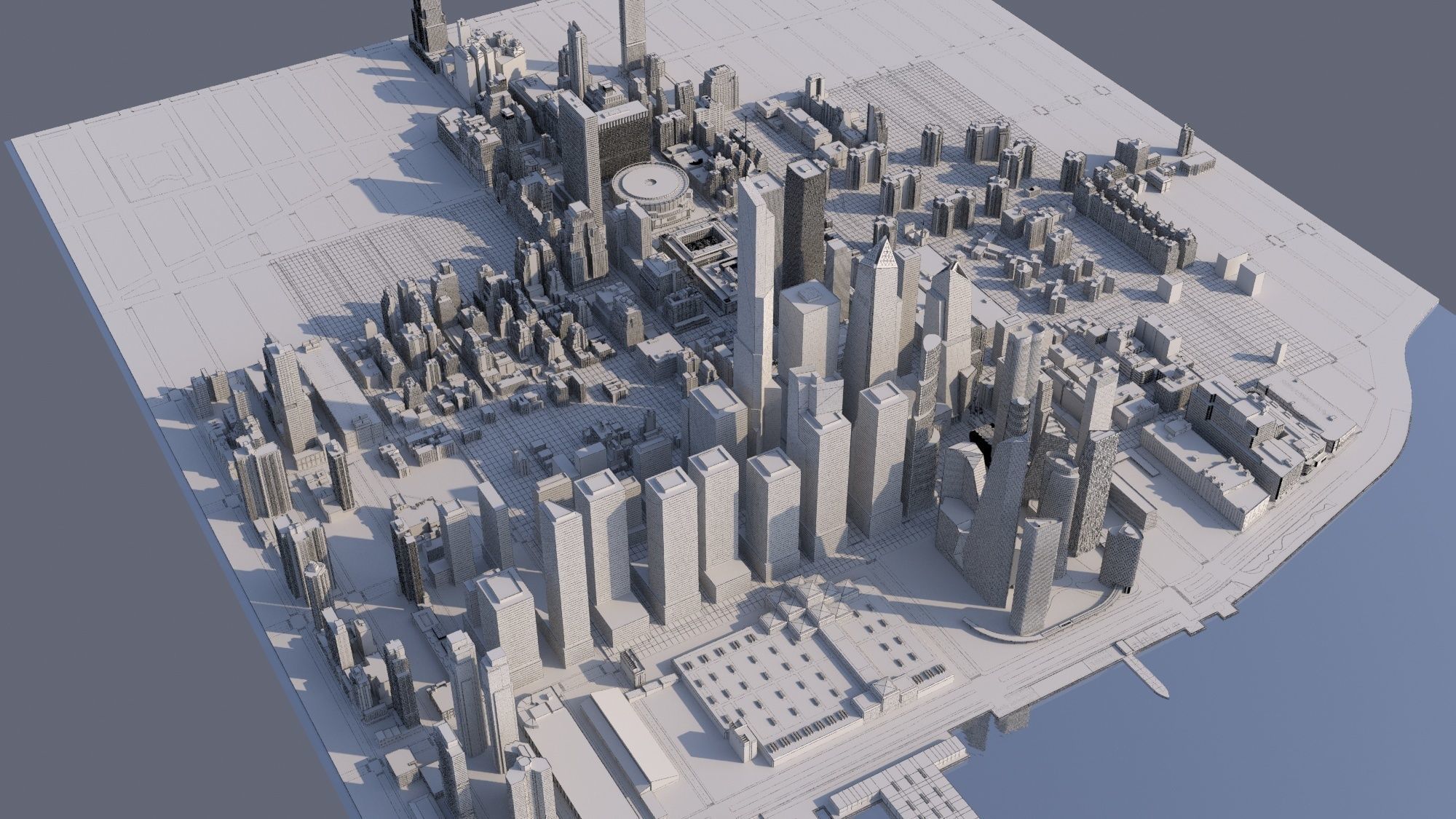 Midtown Manhattan New York 3D model_5