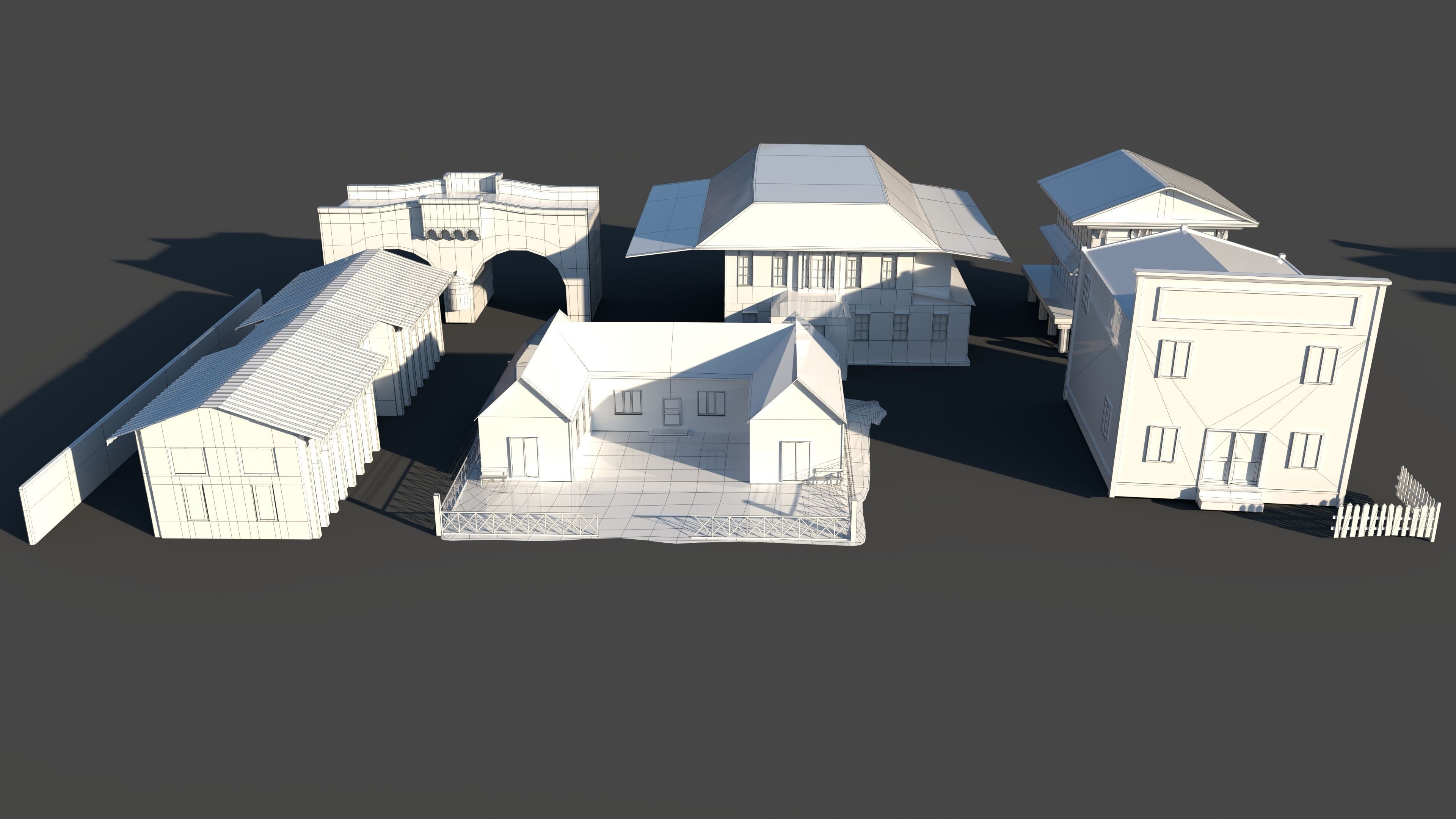  Game assets pack 3D model_46