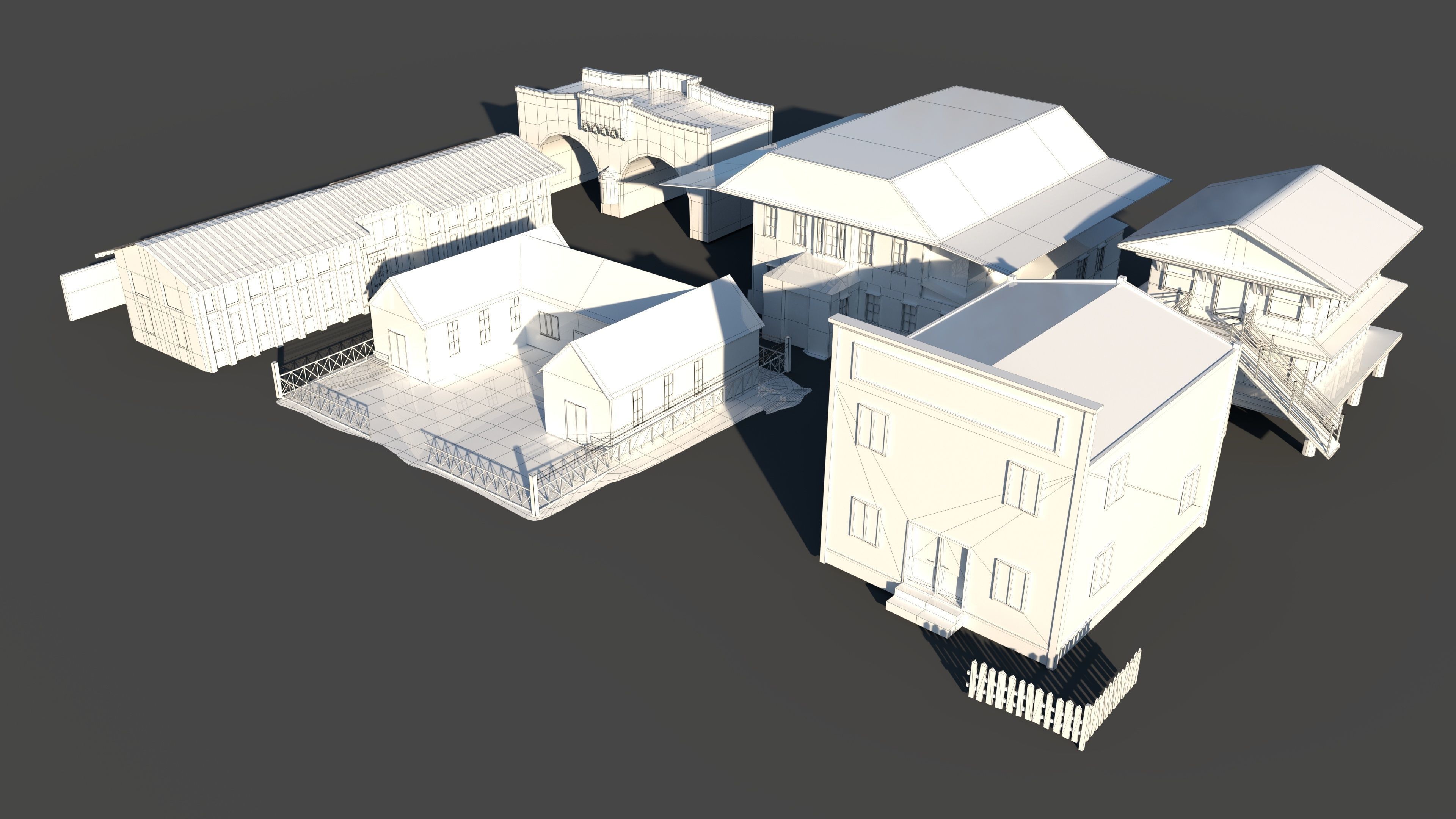  Game assets pack 3D model_45