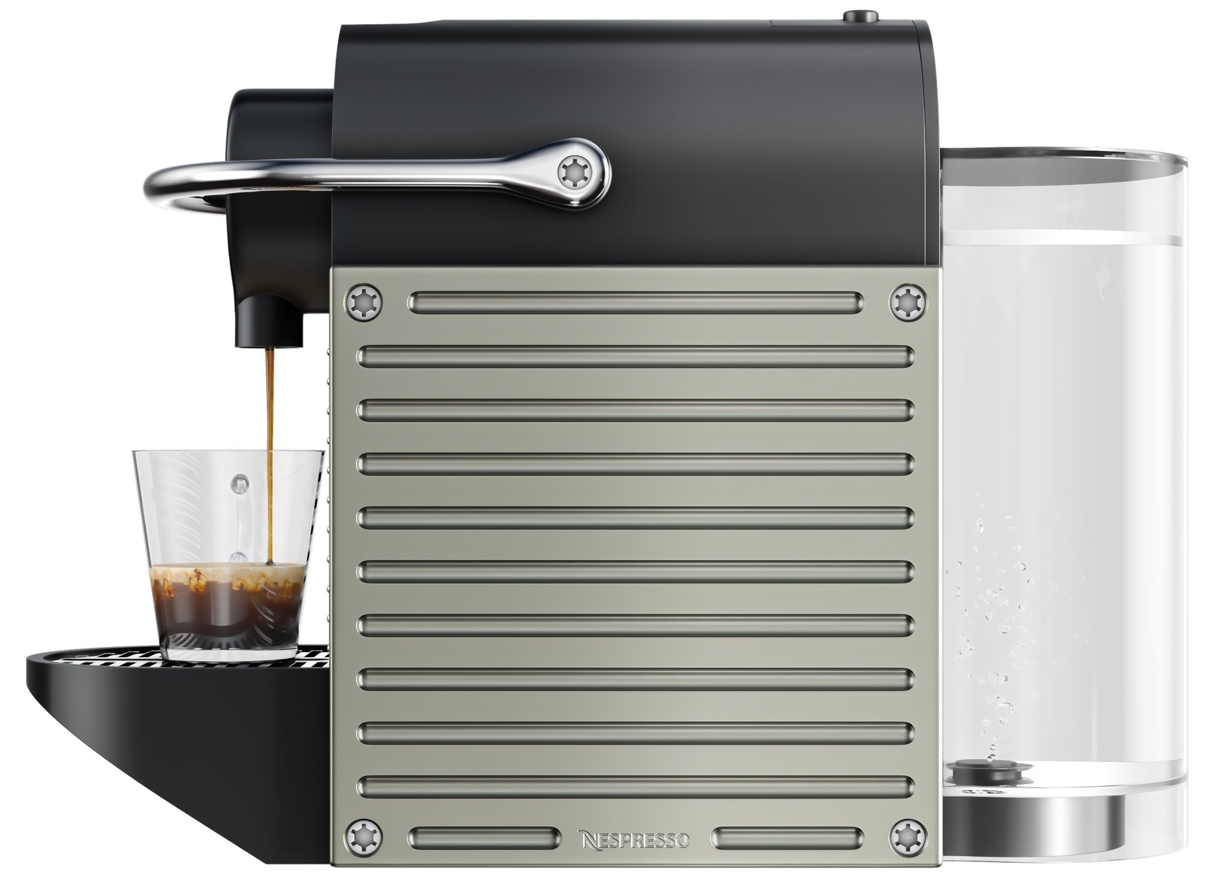 Nespresso machine Pixie Low-poly 3D model_9