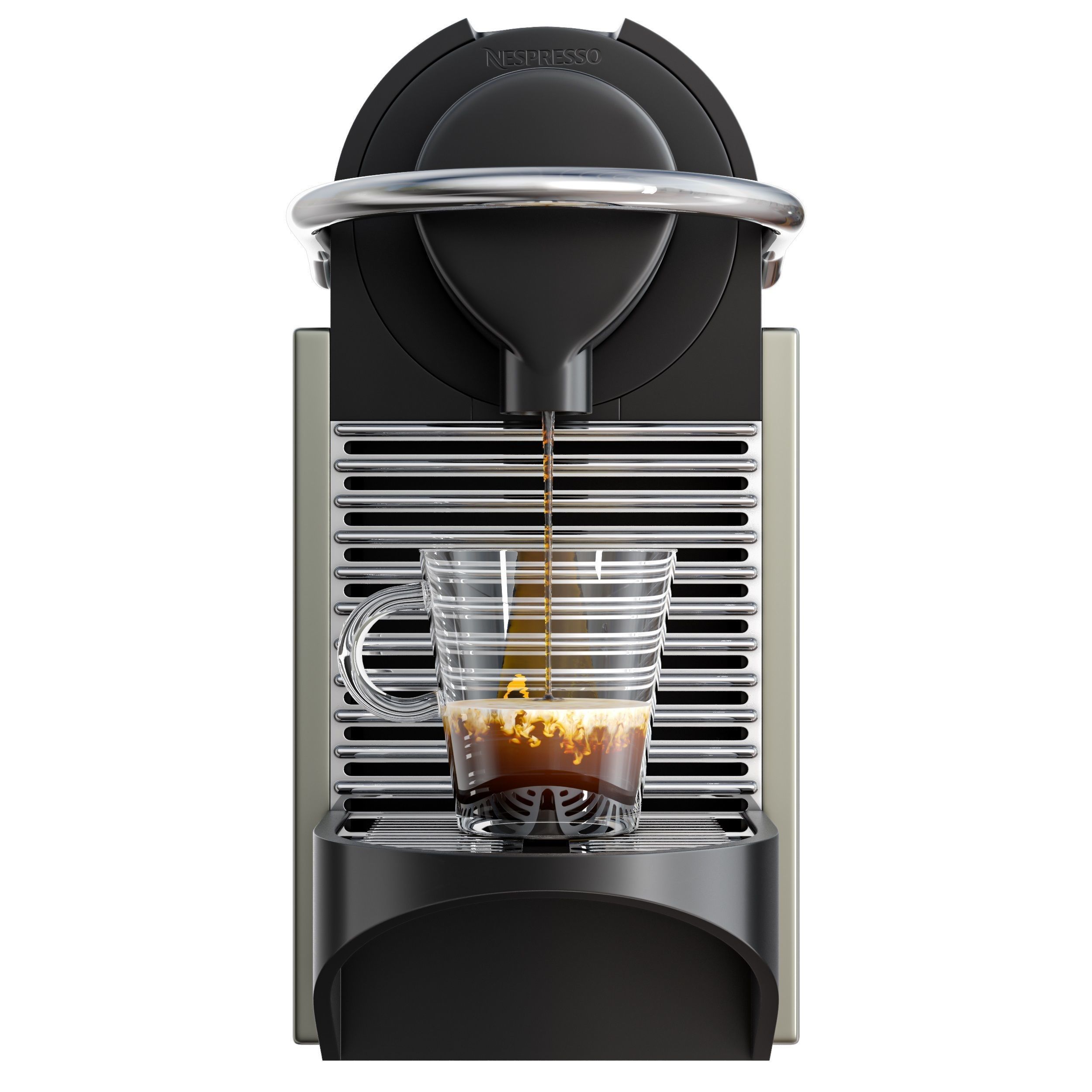 Nespresso machine Pixie Low-poly 3D model_8