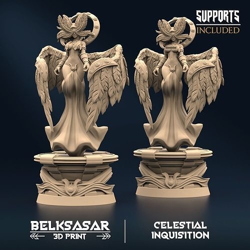 Inquisition Jury D Normal and Nude 3D print model