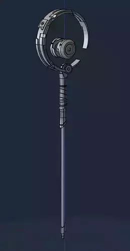 Ptilopsis Staff from Arknights 3D print model
