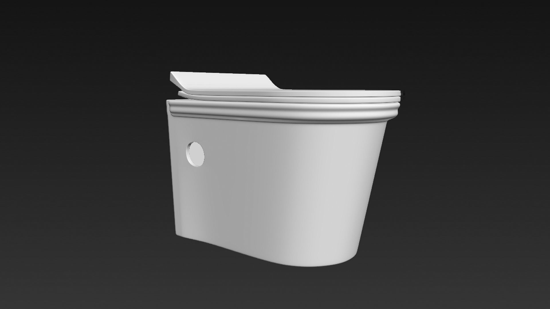 TOTO Toilet Commode 3D model_10
