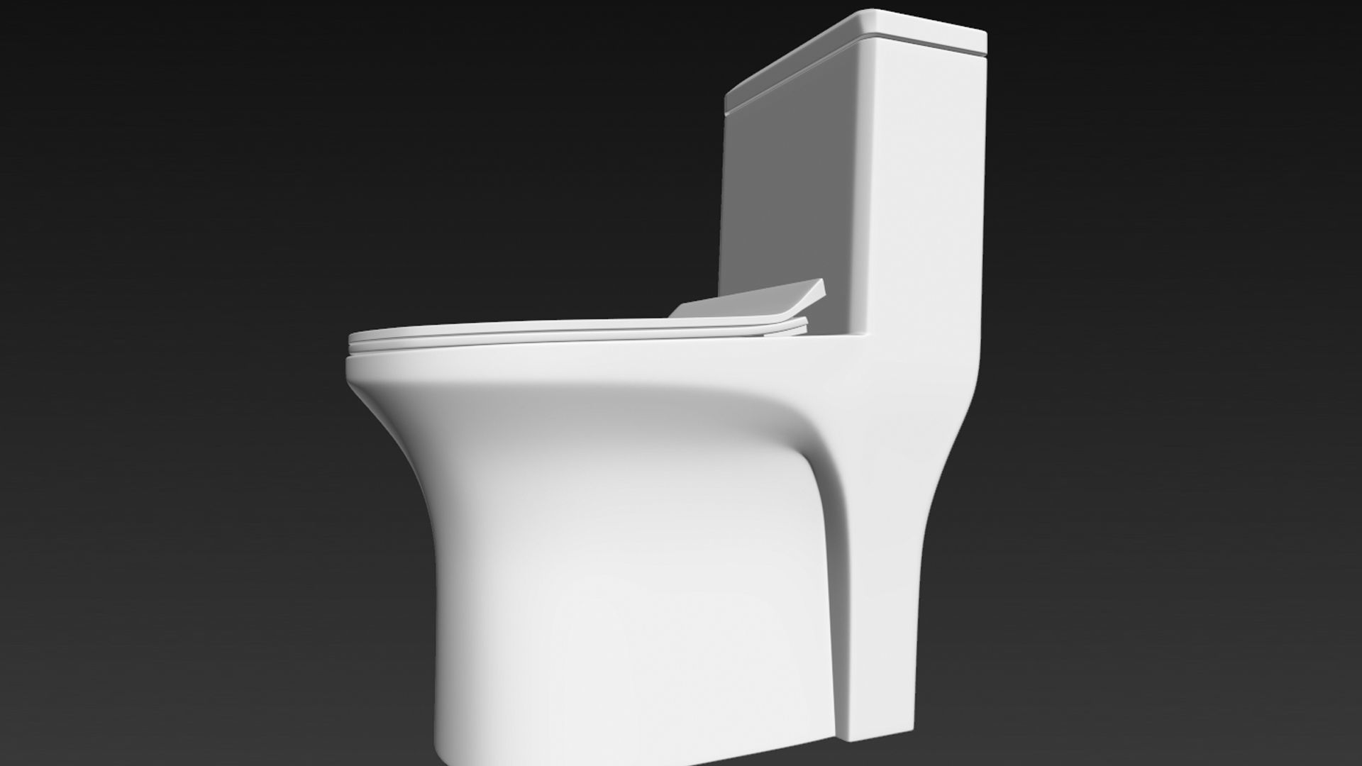 TOTO Toilet Commode 3D model_11