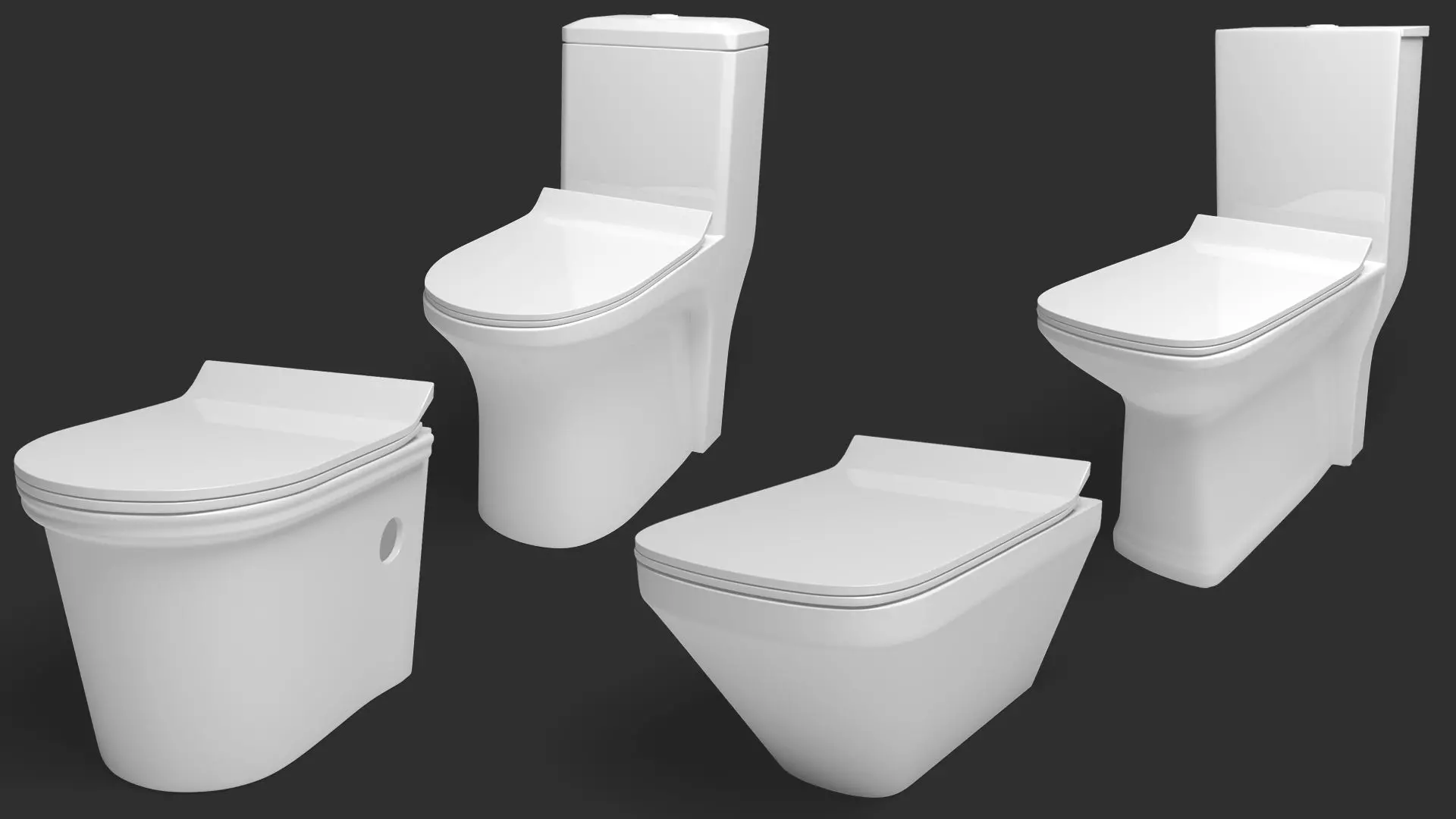 TOTO Toilet Commode 3D model_0
