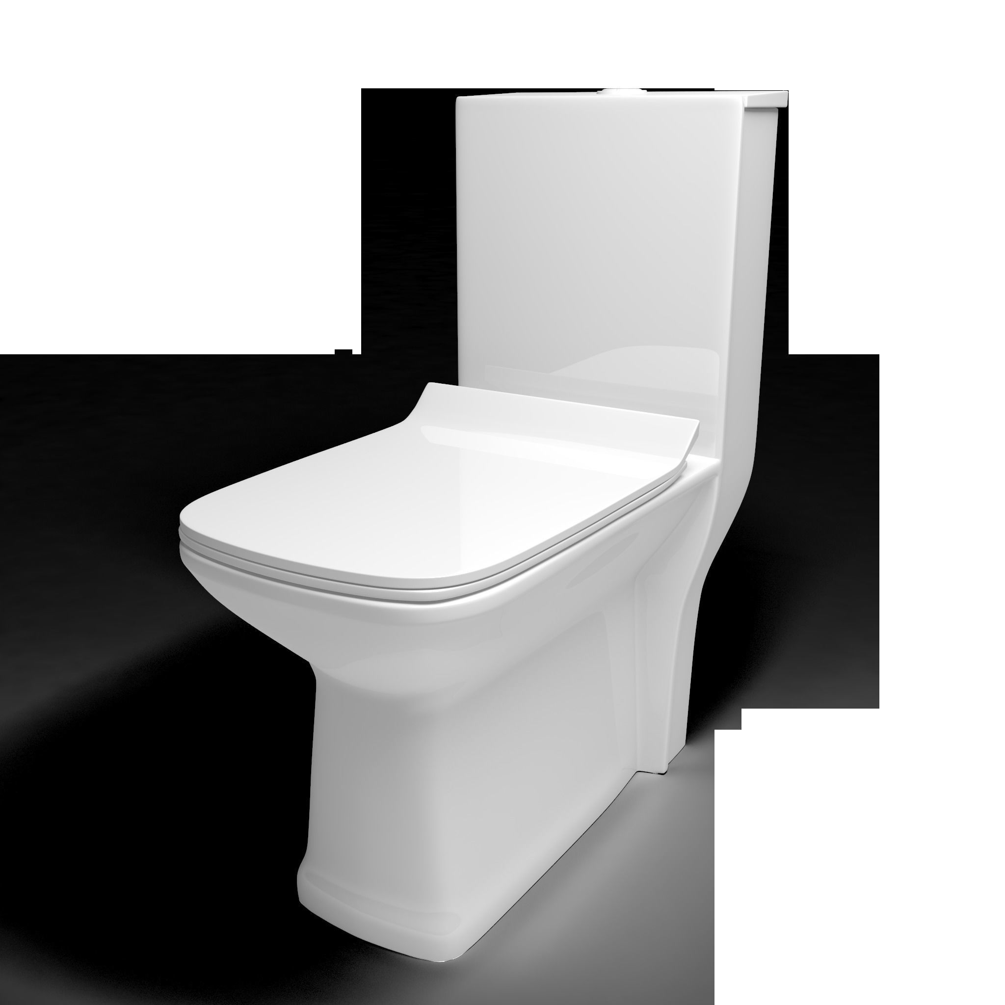 TOTO Toilet Commode 3D model_1