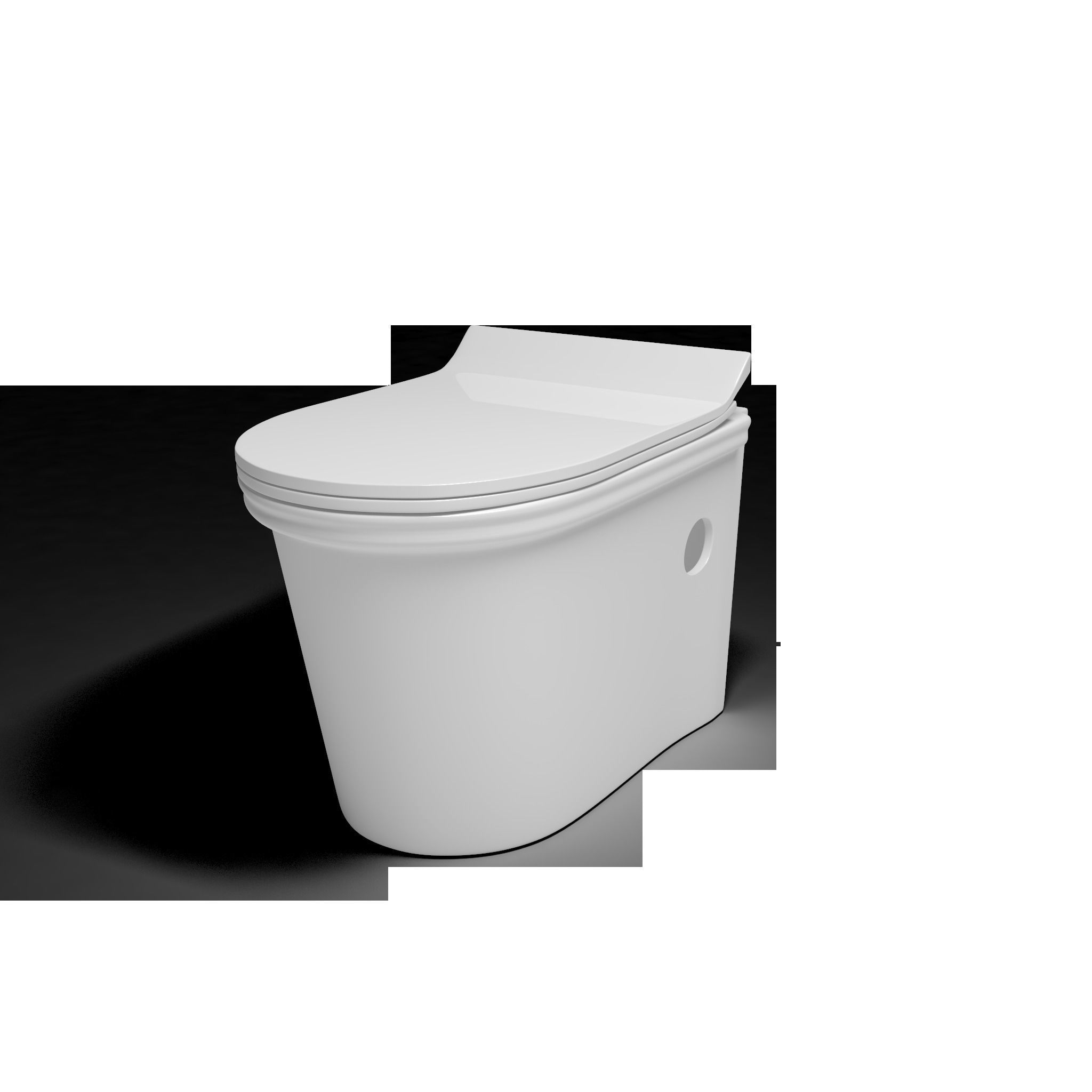 TOTO Toilet Commode 3D model_2