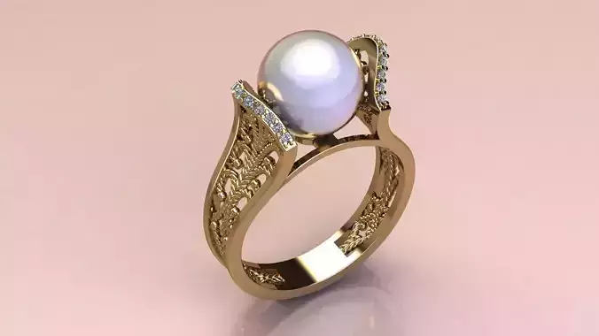 Ring Pearl fashion