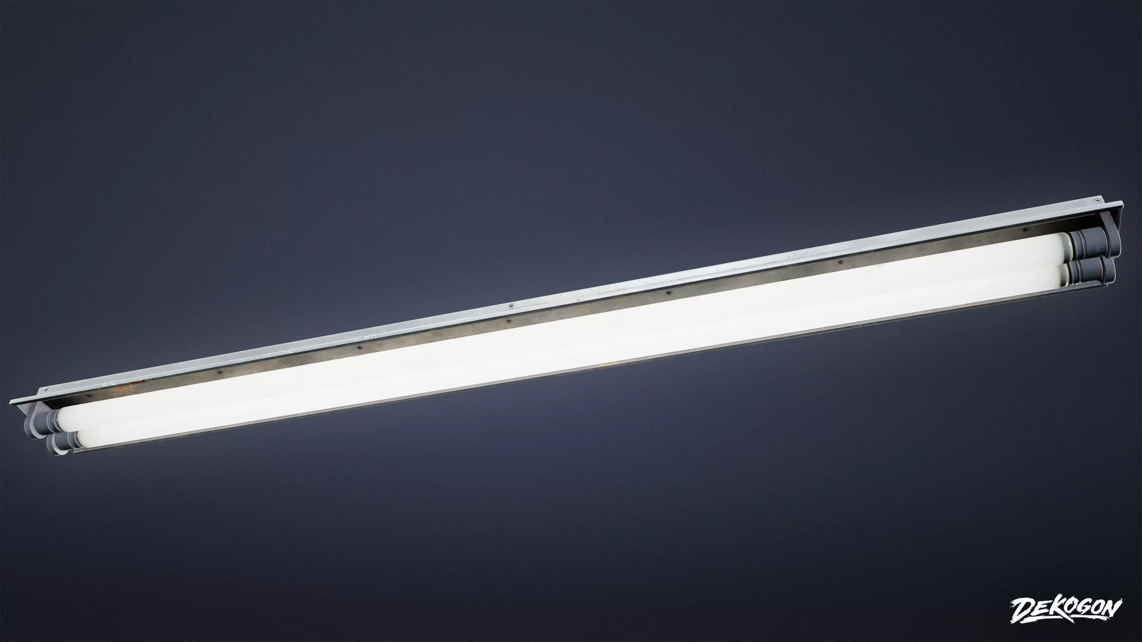 LIGHTING - Light Industrial Set 13 - LOW POLY AND NANITE Low-poly 3D model_0