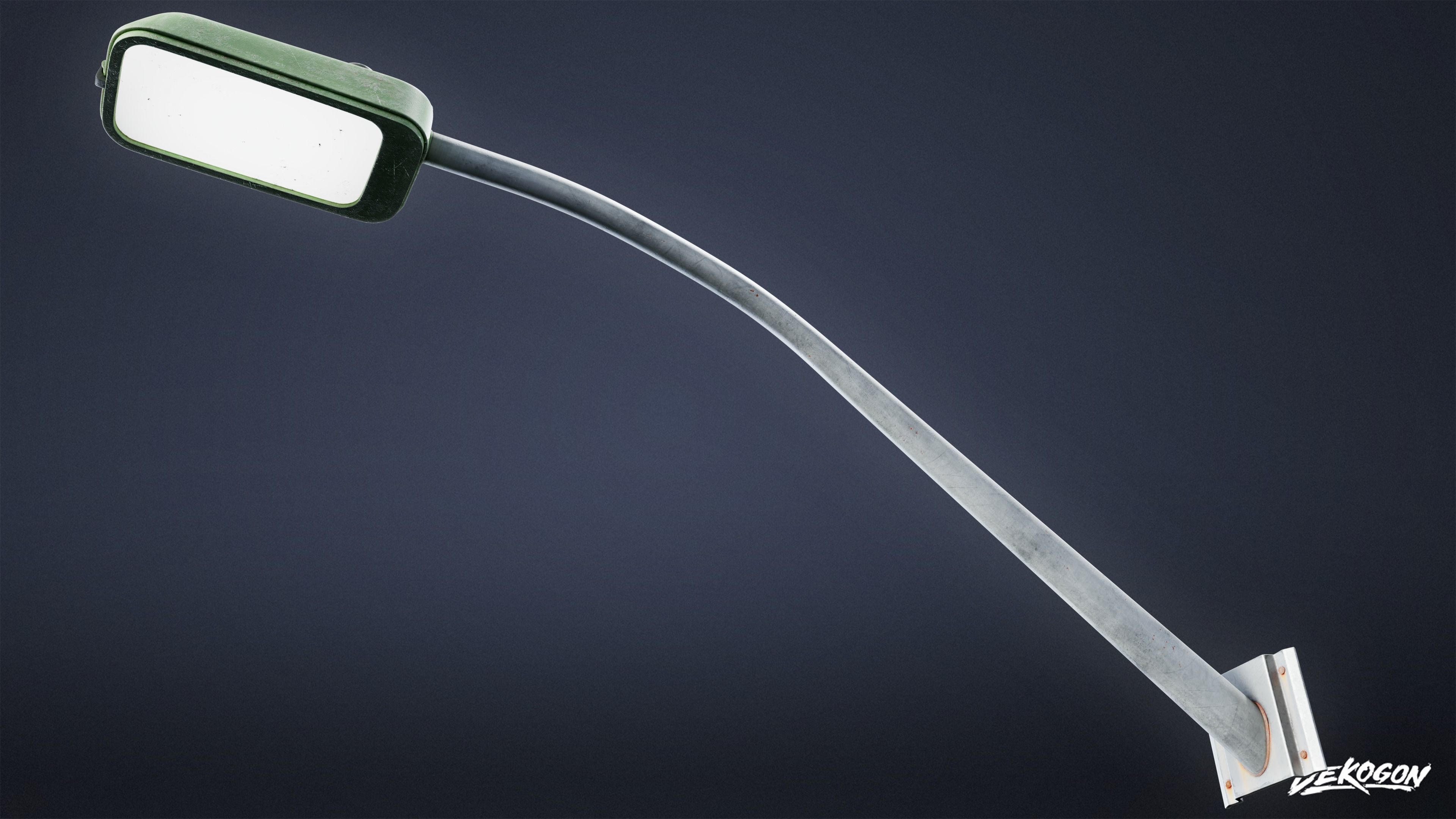 LIGHTING - Light Industrial Set 13 - LOW POLY AND NANITE Low-poly 3D model_10