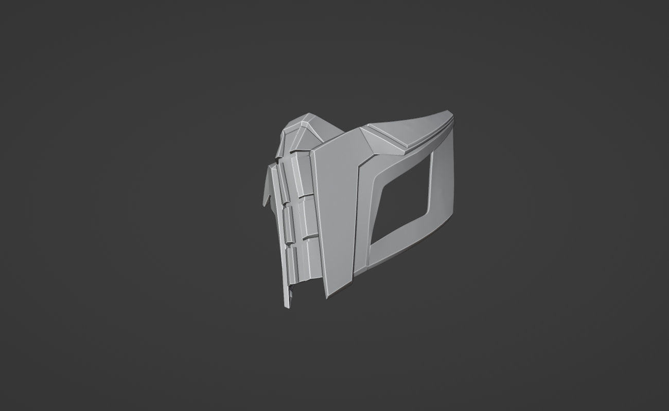 Sub Zero mask from Mortal Kombat 11 - Endless Winter 3D print model_8