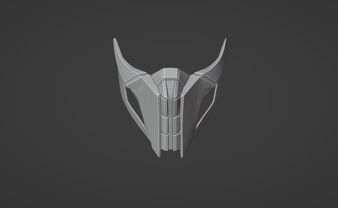 Sub Zero mask from Mortal Kombat 11 - Endless Winter 3D print model_10