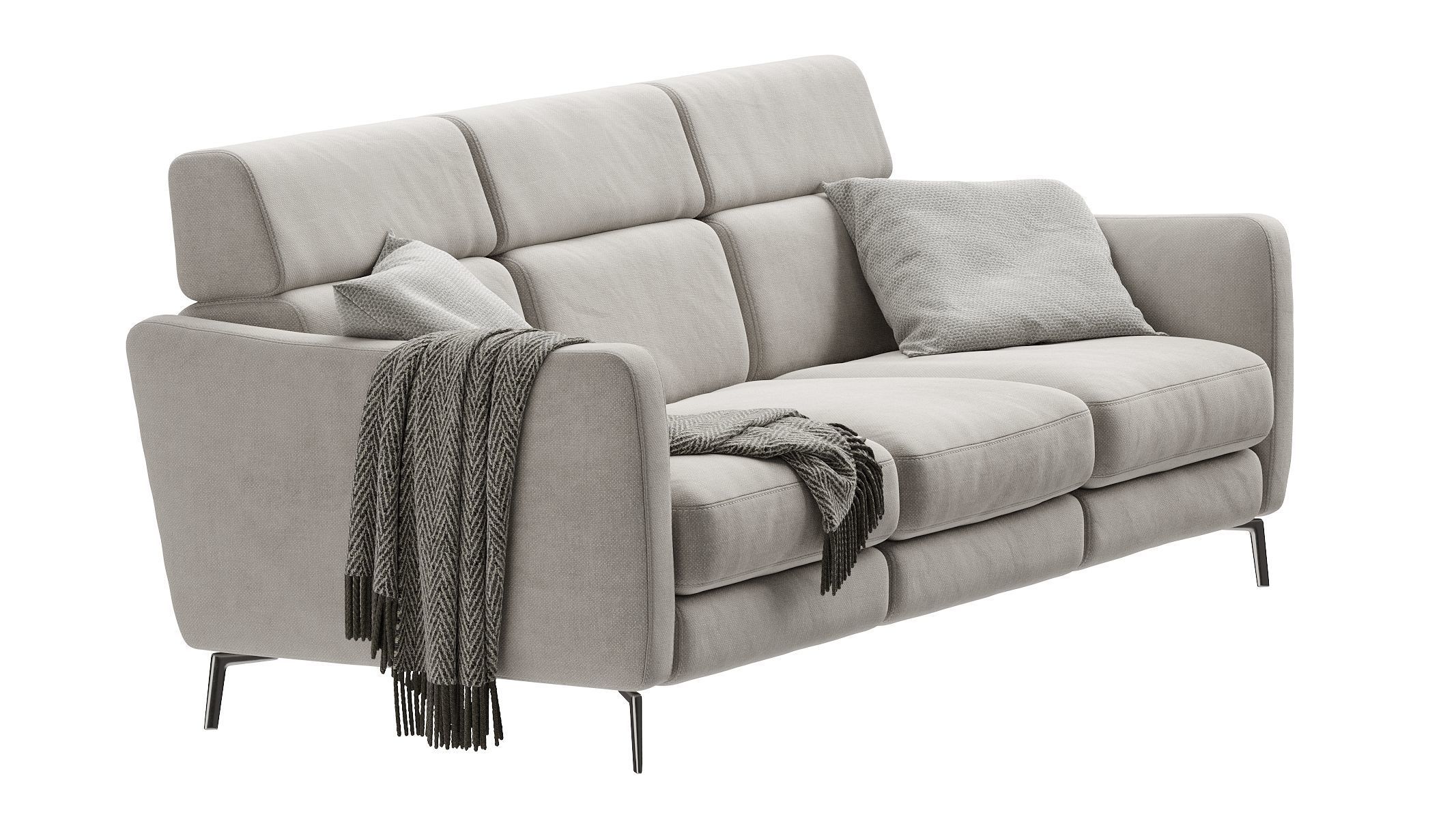 Natuzzi Greg C200 Sofa 3D model_8