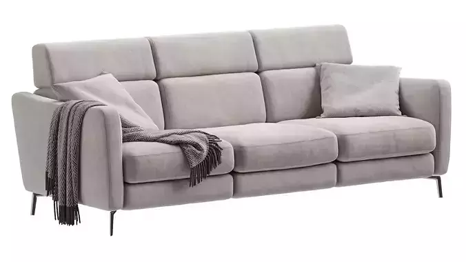 Natuzzi Greg C200 Sofa 3D model