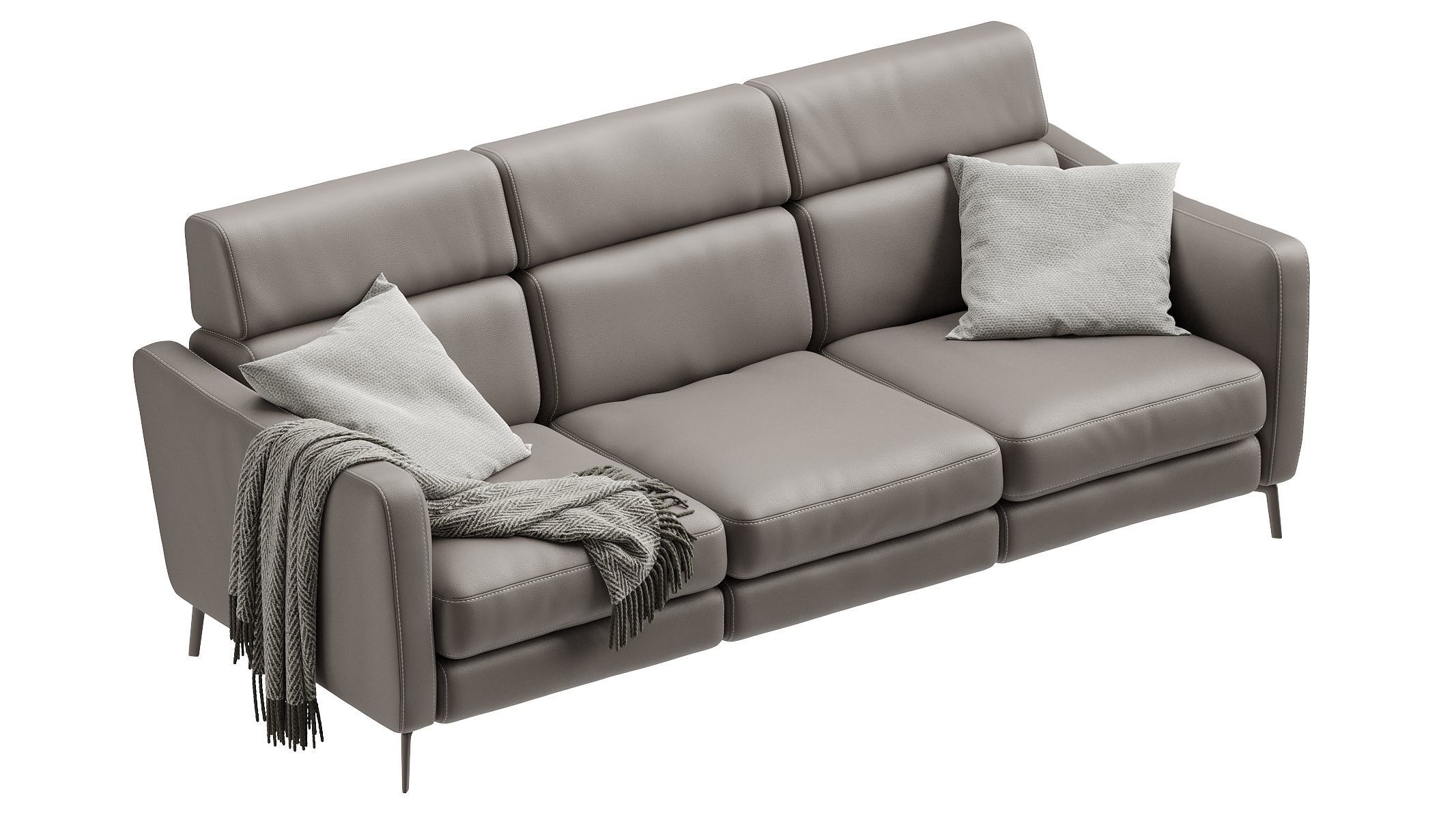 Natuzzi Greg C200 Sofa 3D model_3