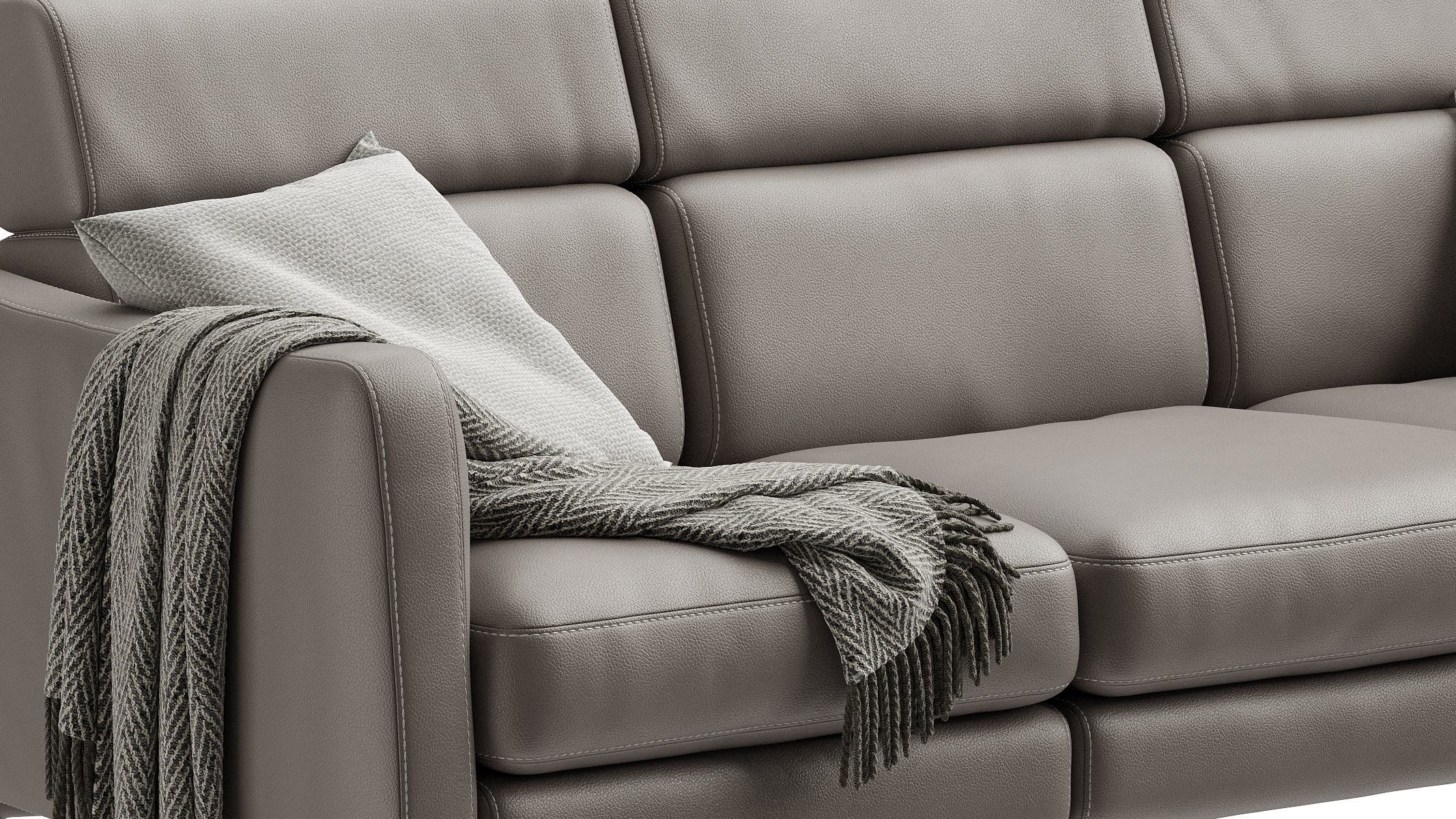 Natuzzi Greg C200 Sofa 3D model_19