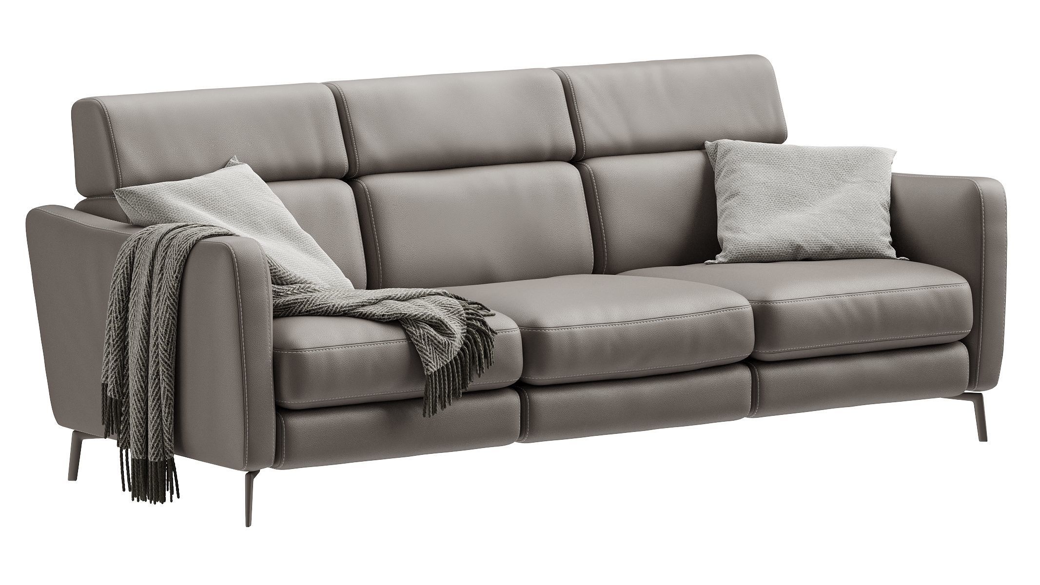 Natuzzi Greg C200 Sofa 3D model_2