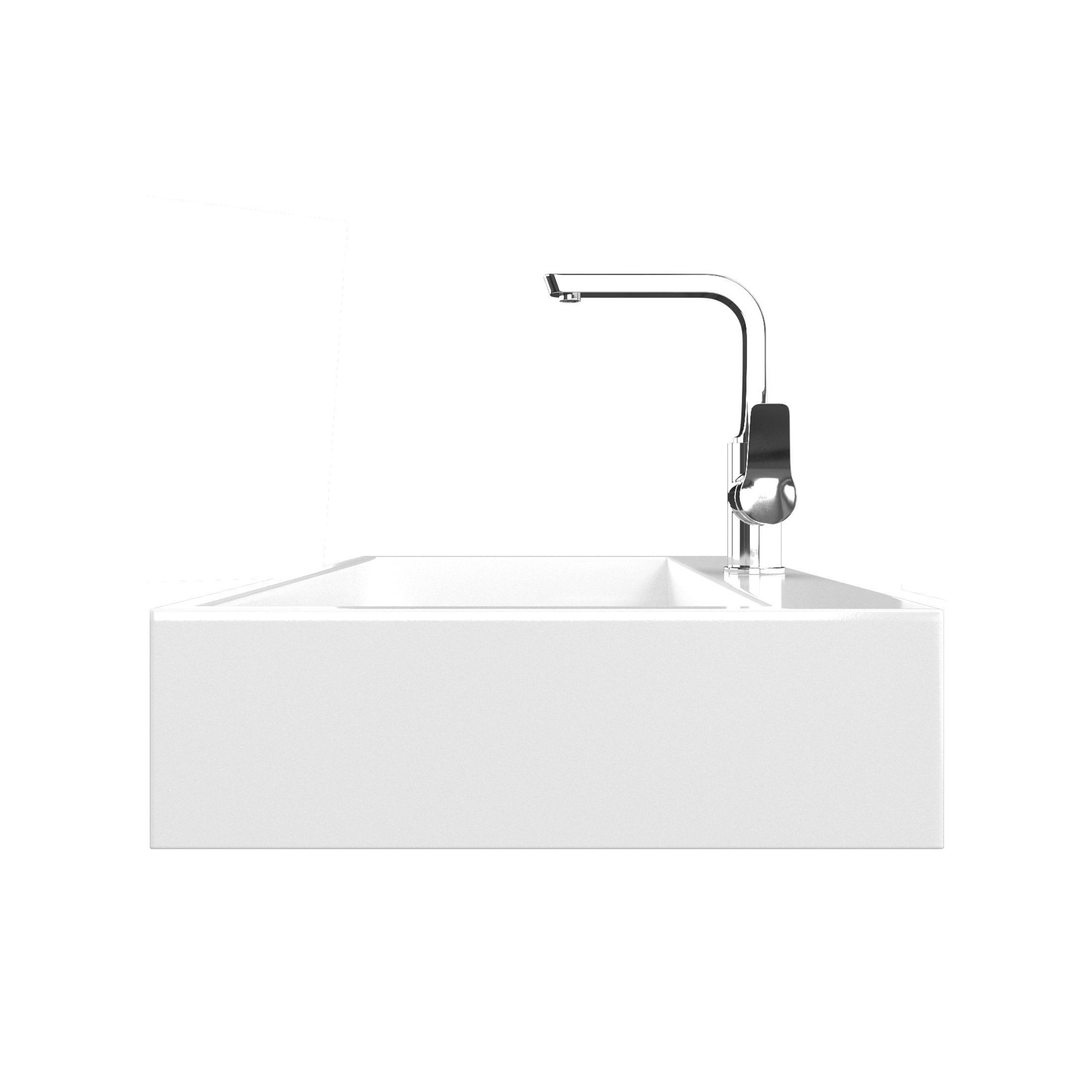 Varna Washbasin Sink with Tap Cristina Rubinetterie  3D model_3