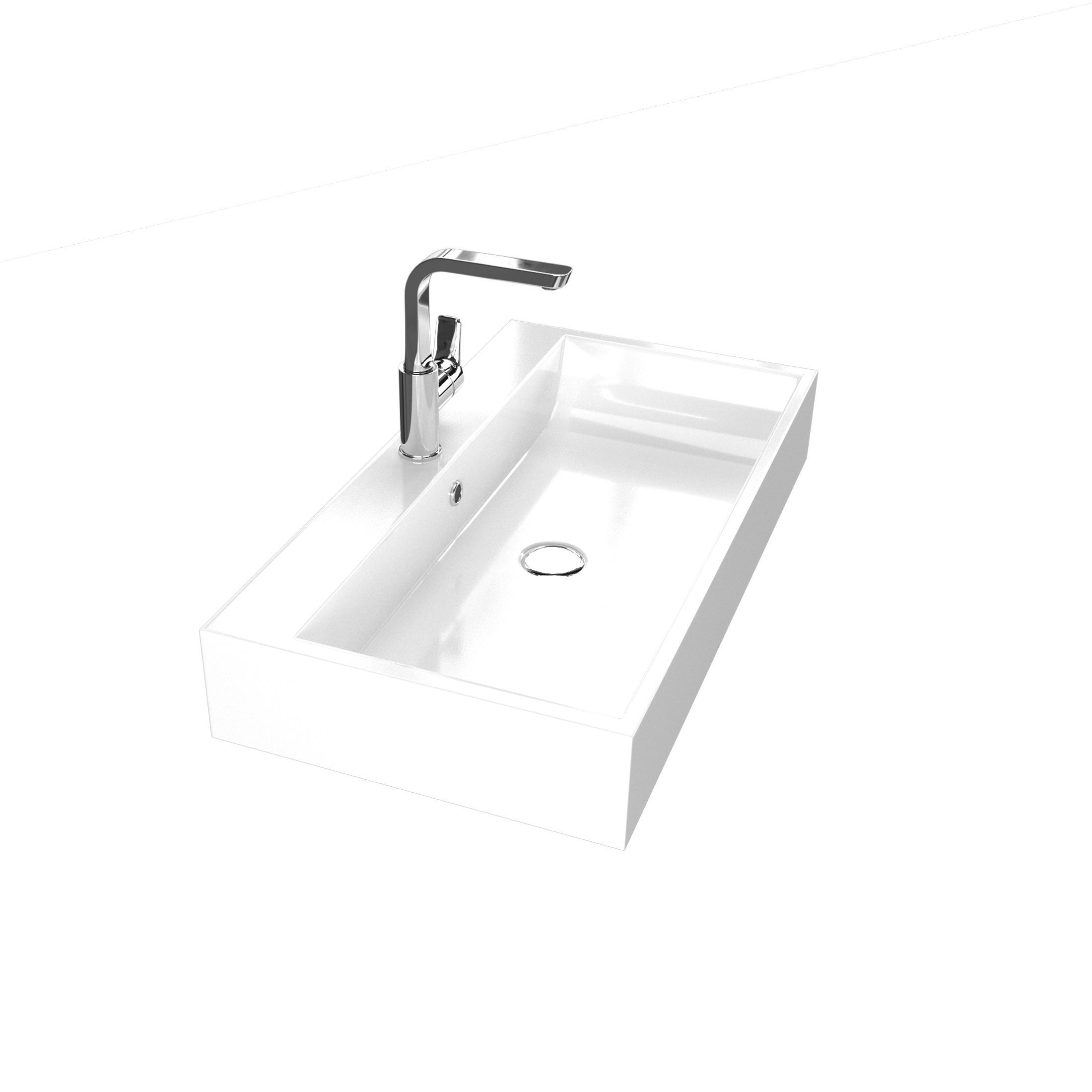 Varna Washbasin Sink with Tap Cristina Rubinetterie  3D model_14