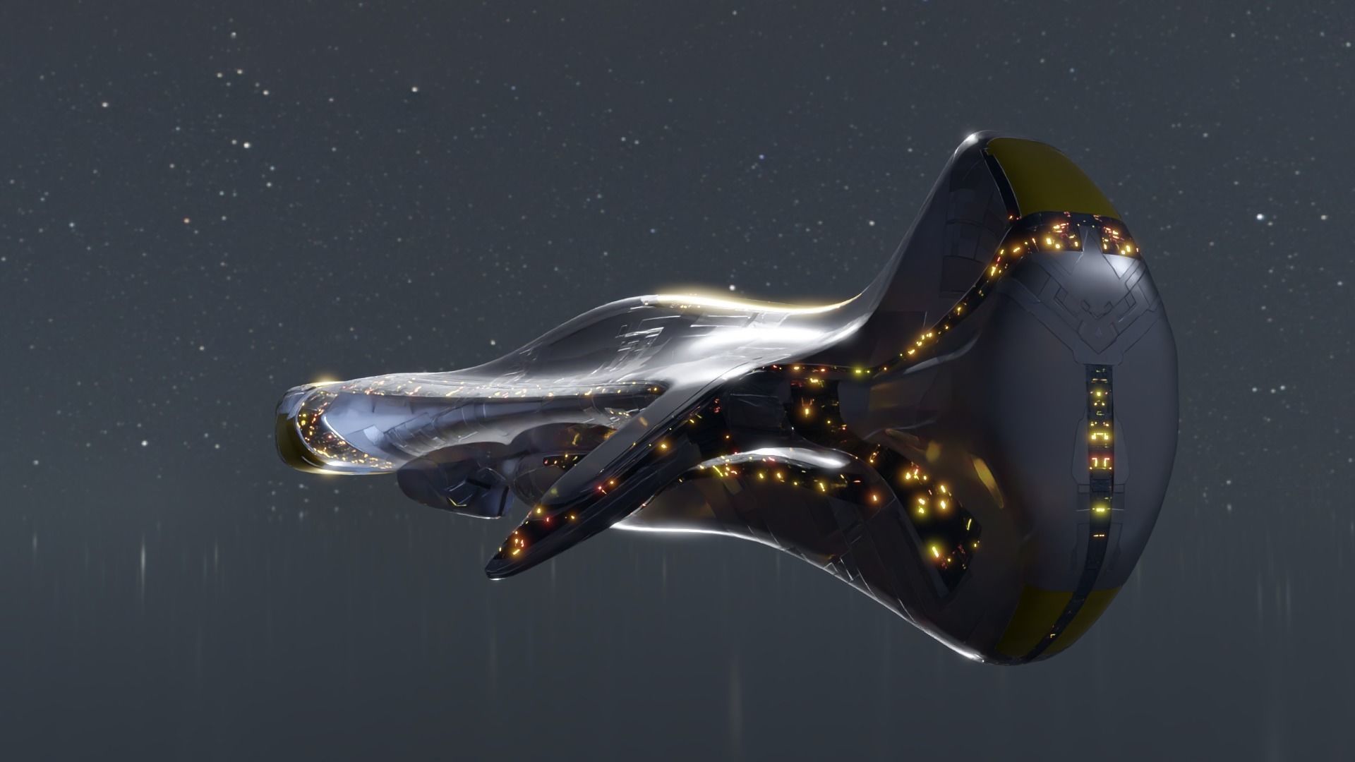 Flagship - Capitalship 3D model_16