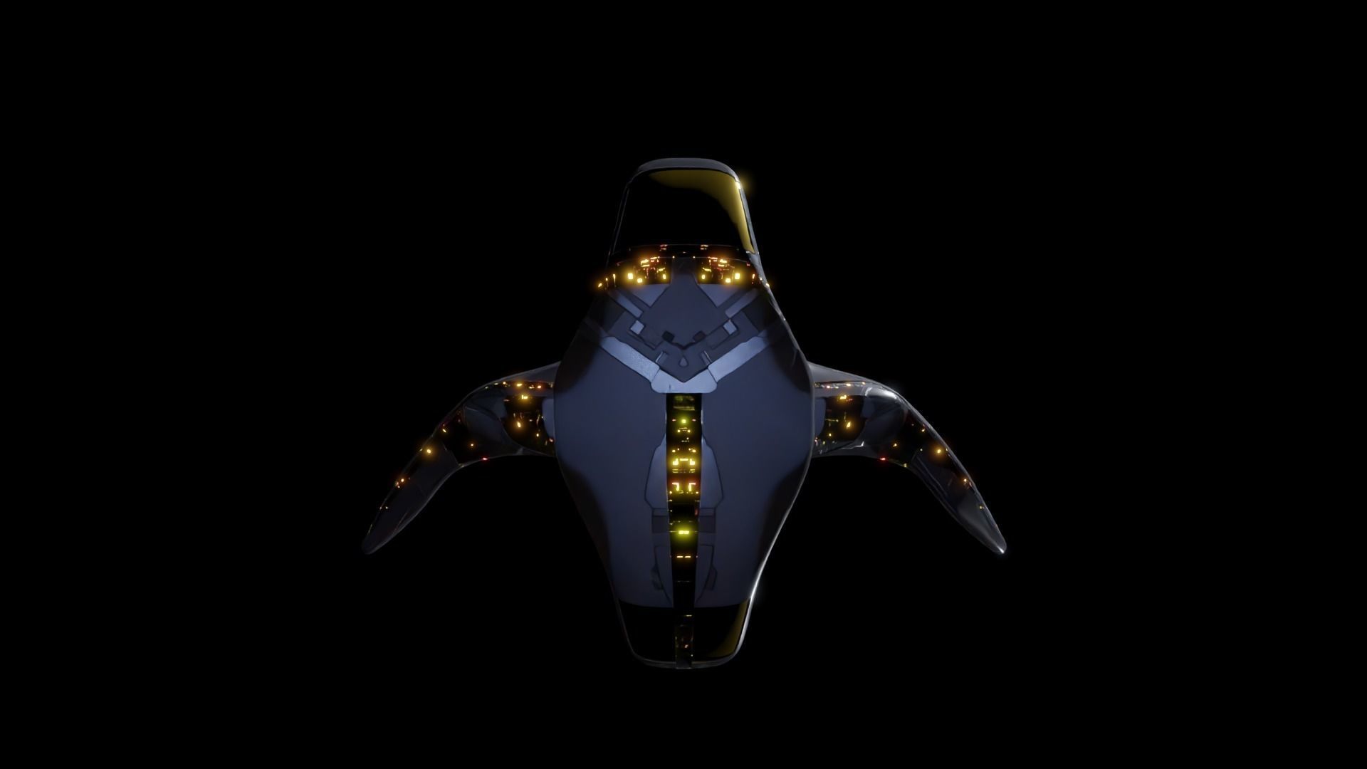 Flagship - Capitalship 3D model_6