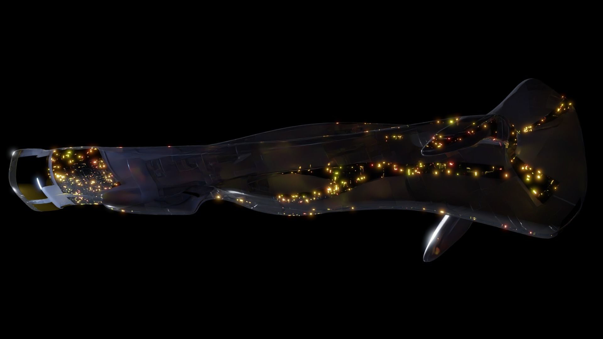 Flagship - Capitalship 3D model_9