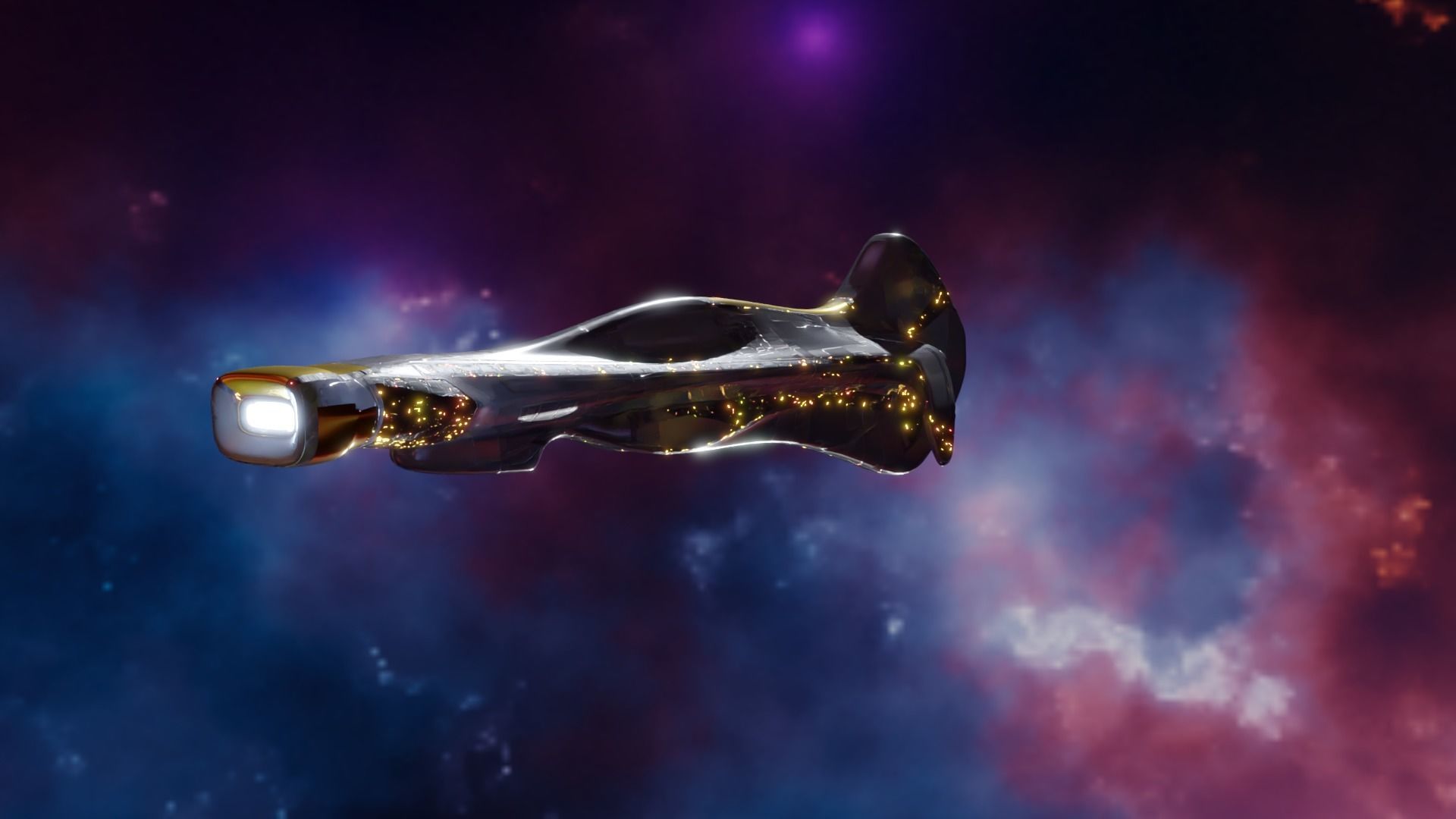 Flagship - Capitalship 3D model_20