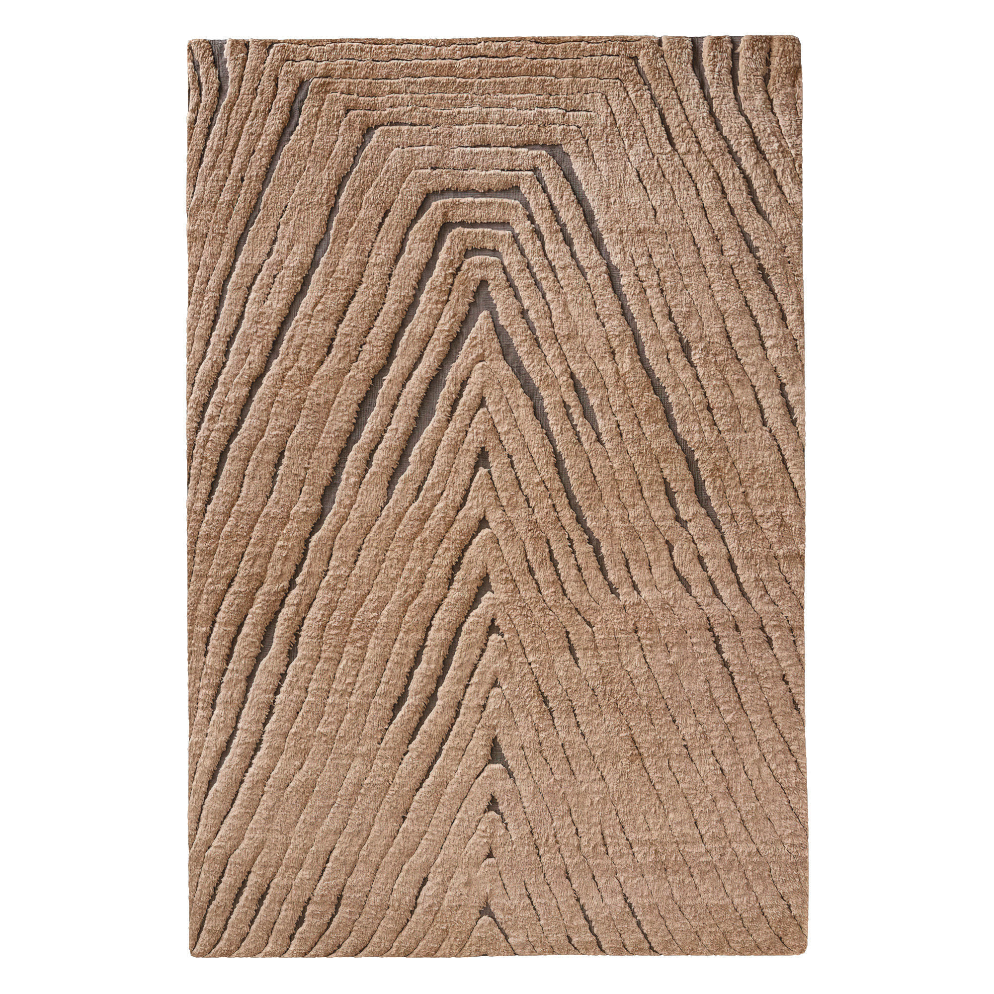 TARIFA WOOL RUG Burnt Caramel 3D model_3