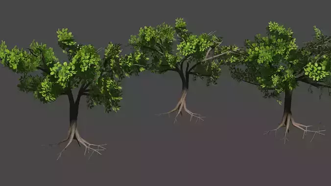 3d model trees