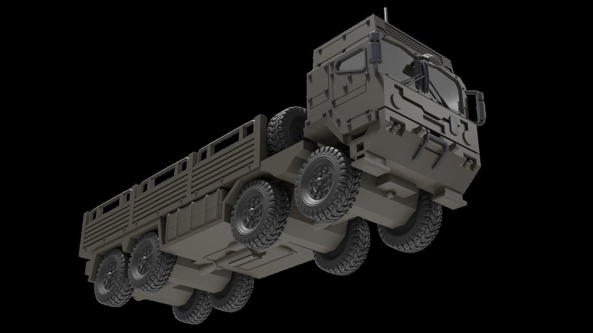 RMMV HX Military Truck 3D print model_2